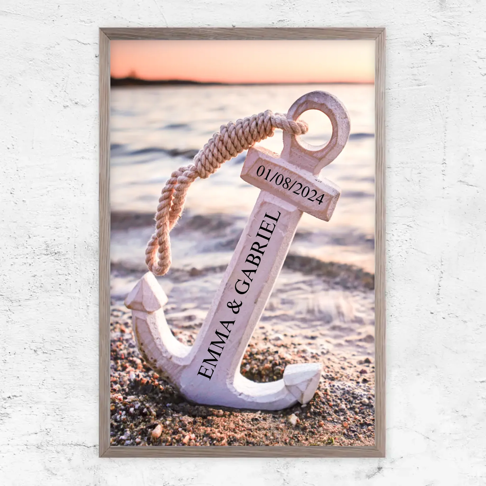 Poster personnalisé “Ancre commune”