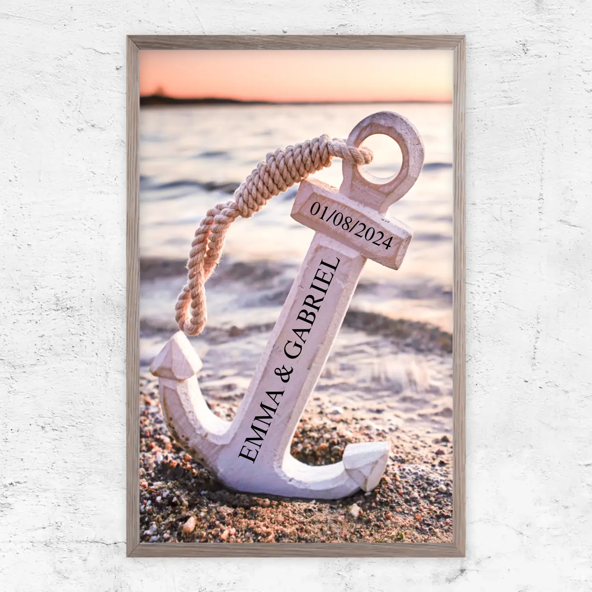 Poster personnalisé “Ancre commune”