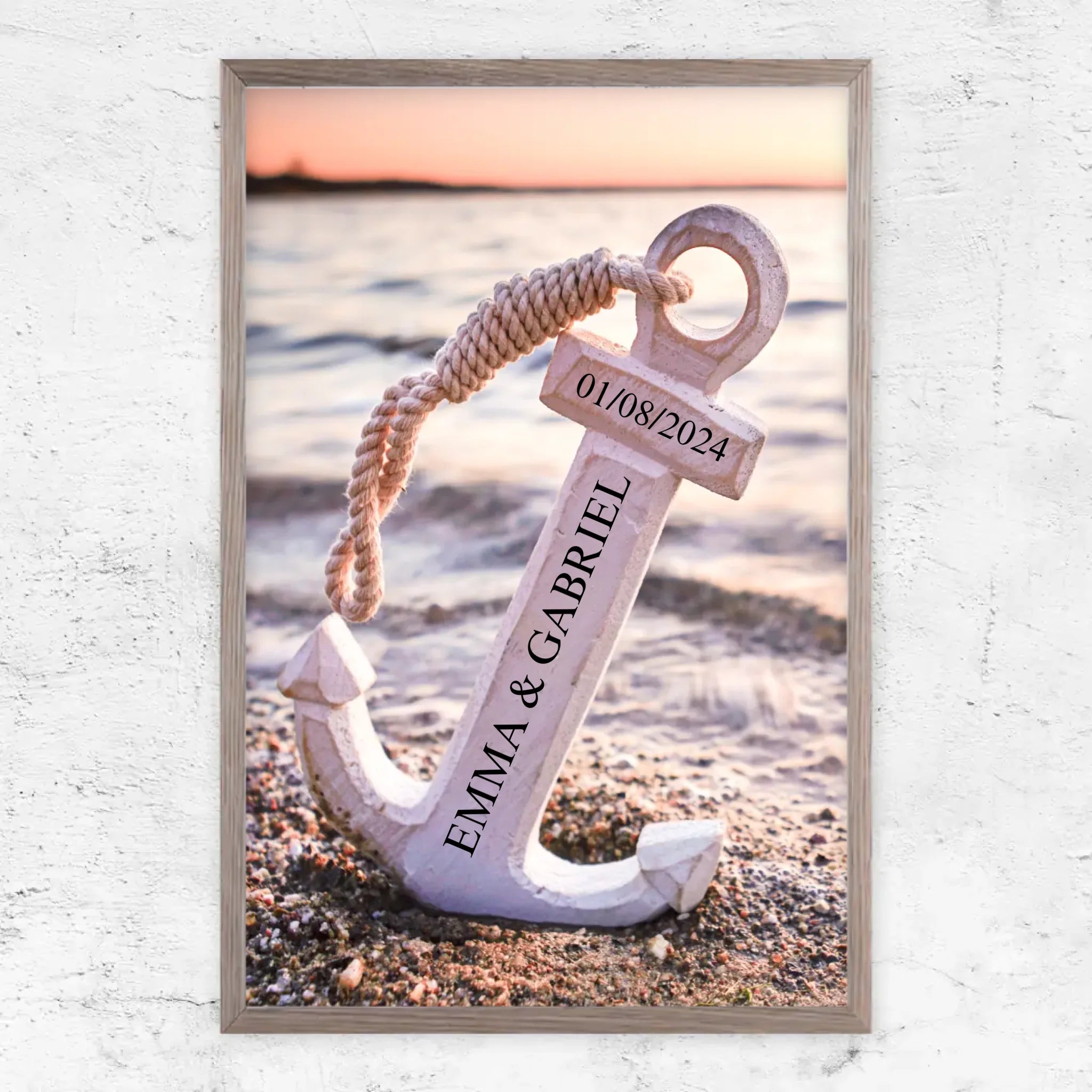 Poster personnalisé “Ancre commune”