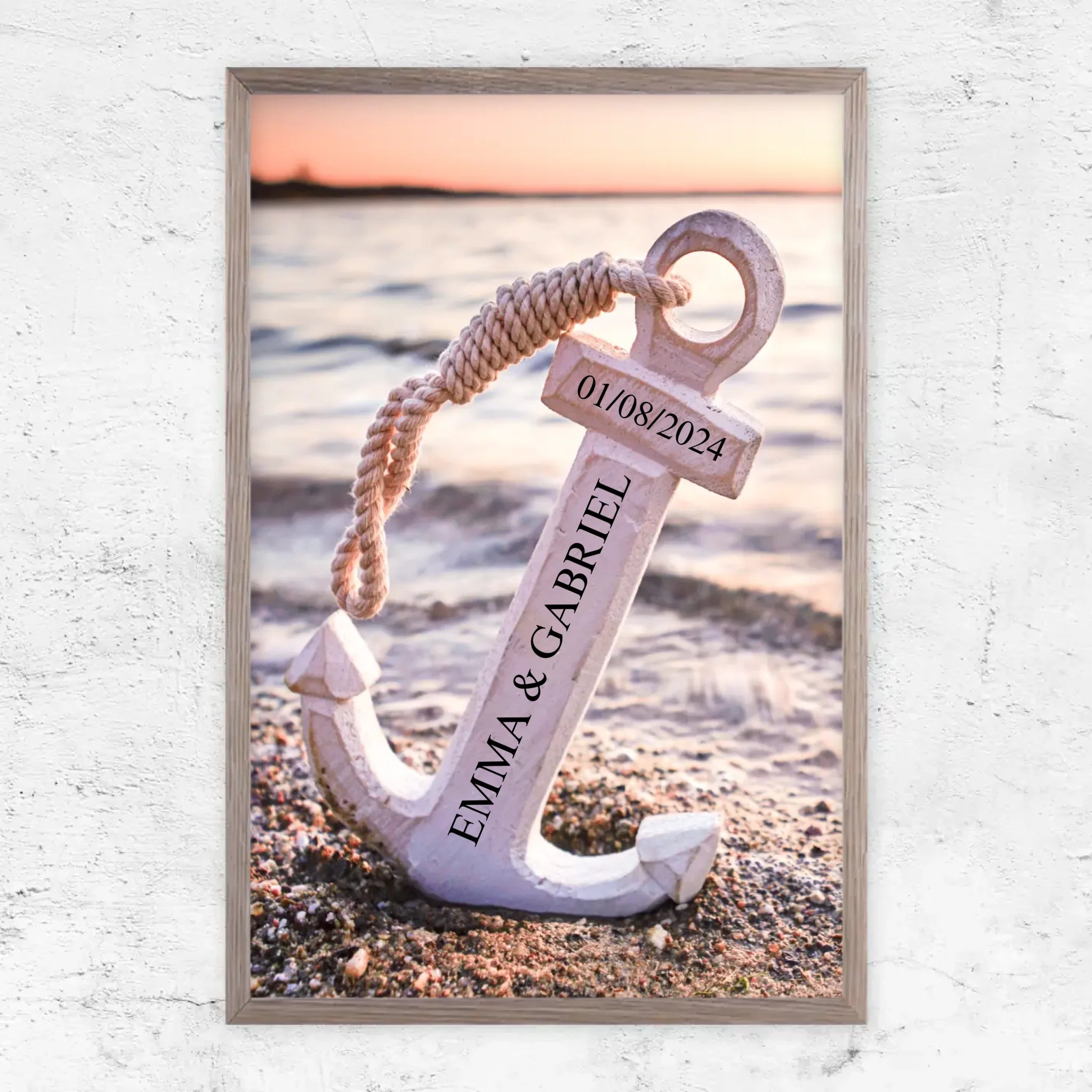 Poster personnalisé “Ancre commune”