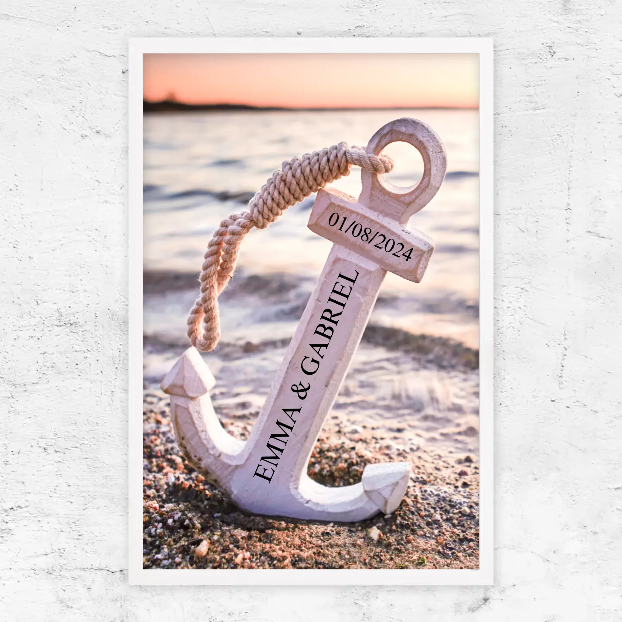 Poster personnalisé “Ancre commune”