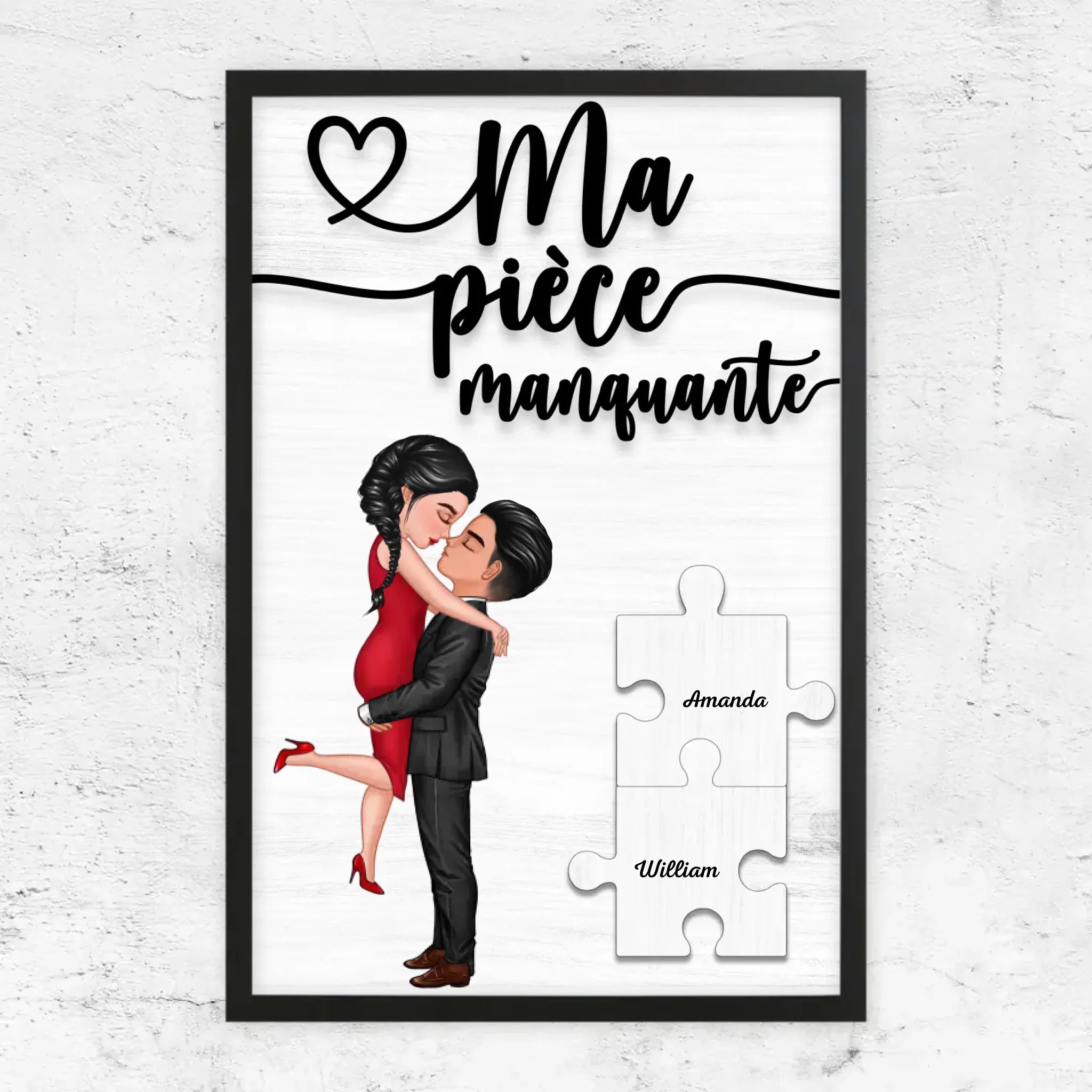 Poster personnalisé “Le morceau manquant”