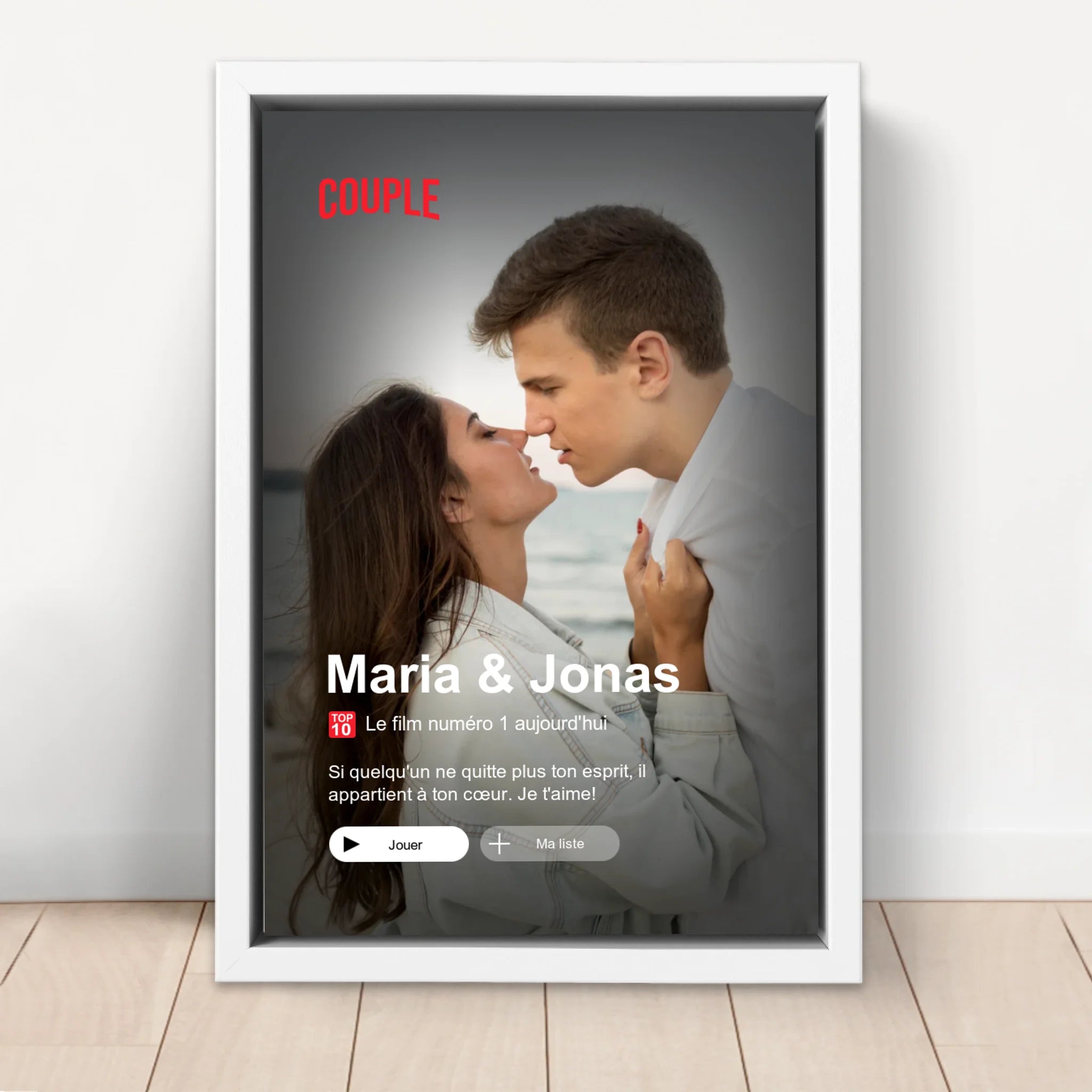 Toile personnalisée “Notre Couverture”