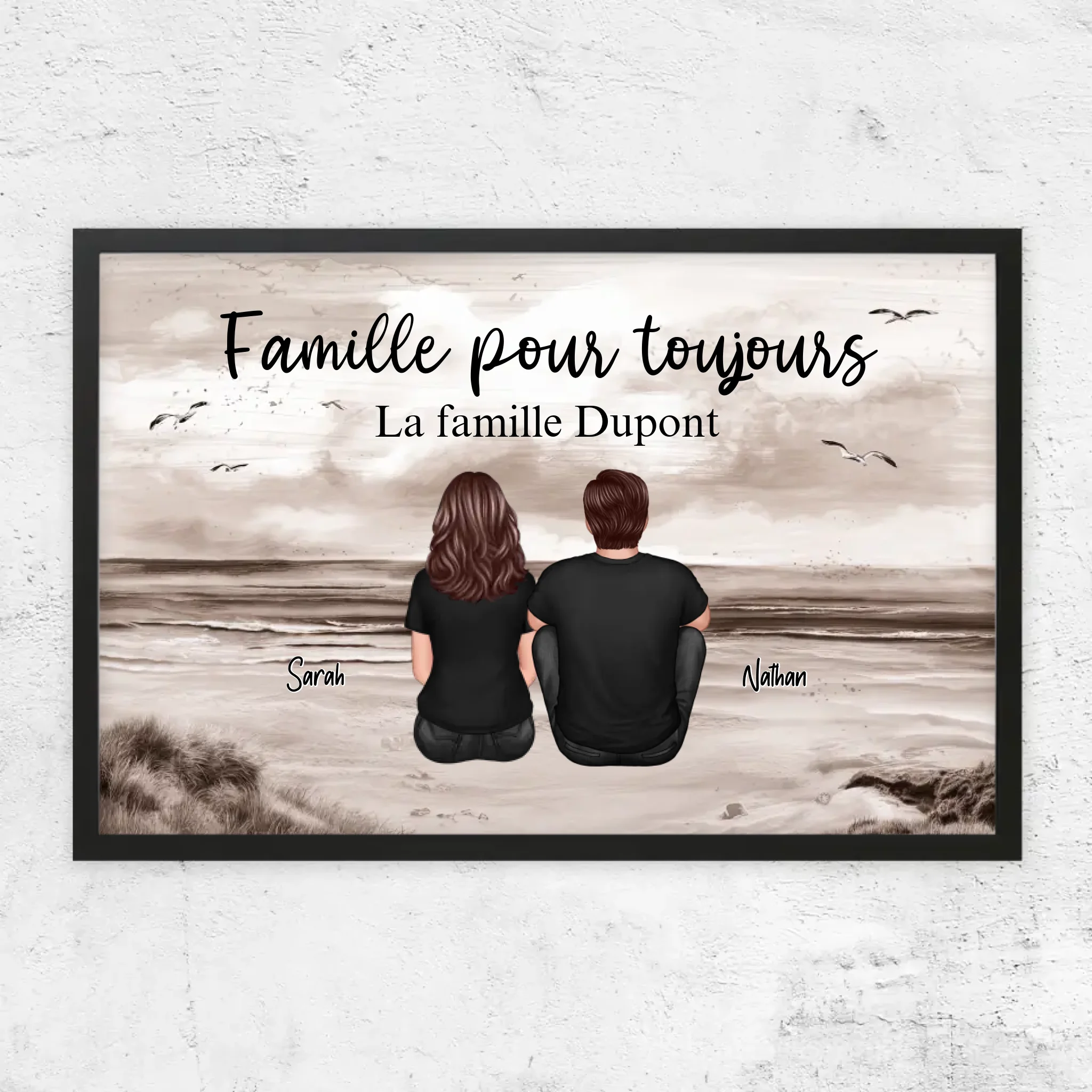 Poster personnalisé “Famille pour Toujours“