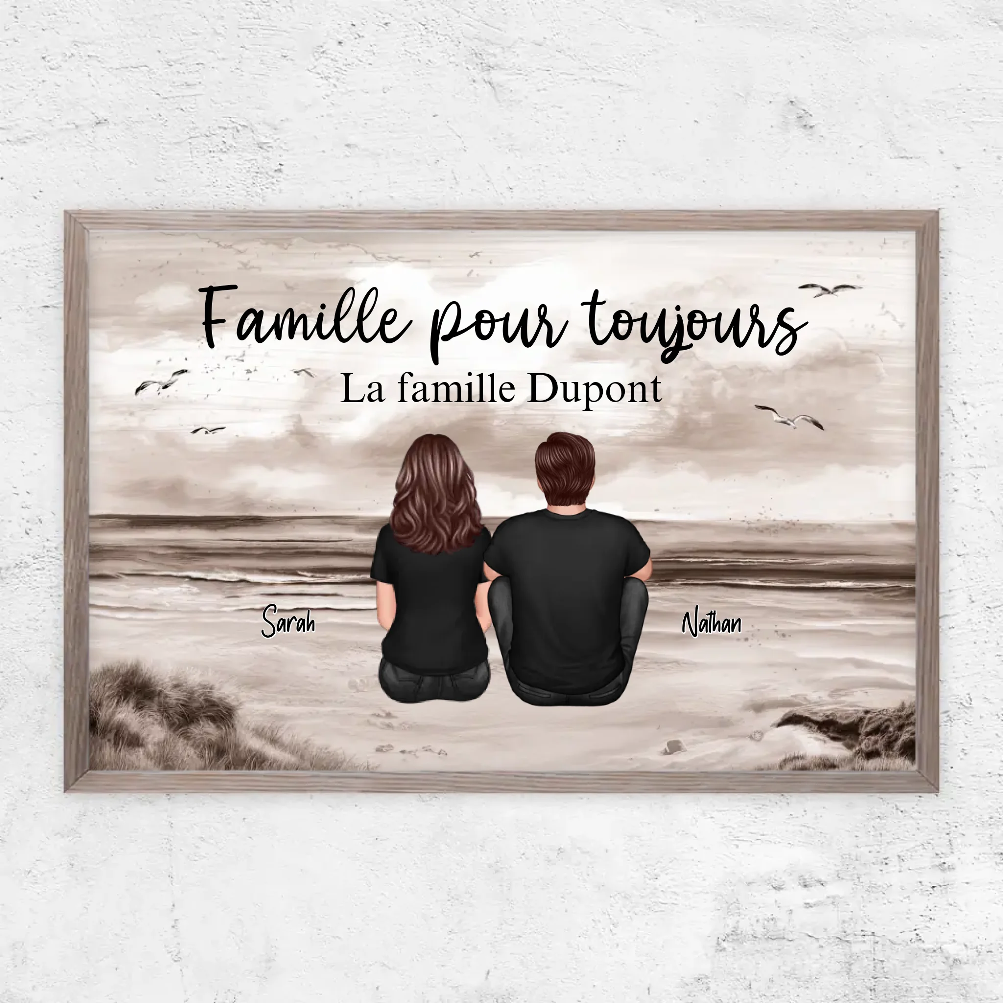 Poster personnalisé “Famille pour Toujours“