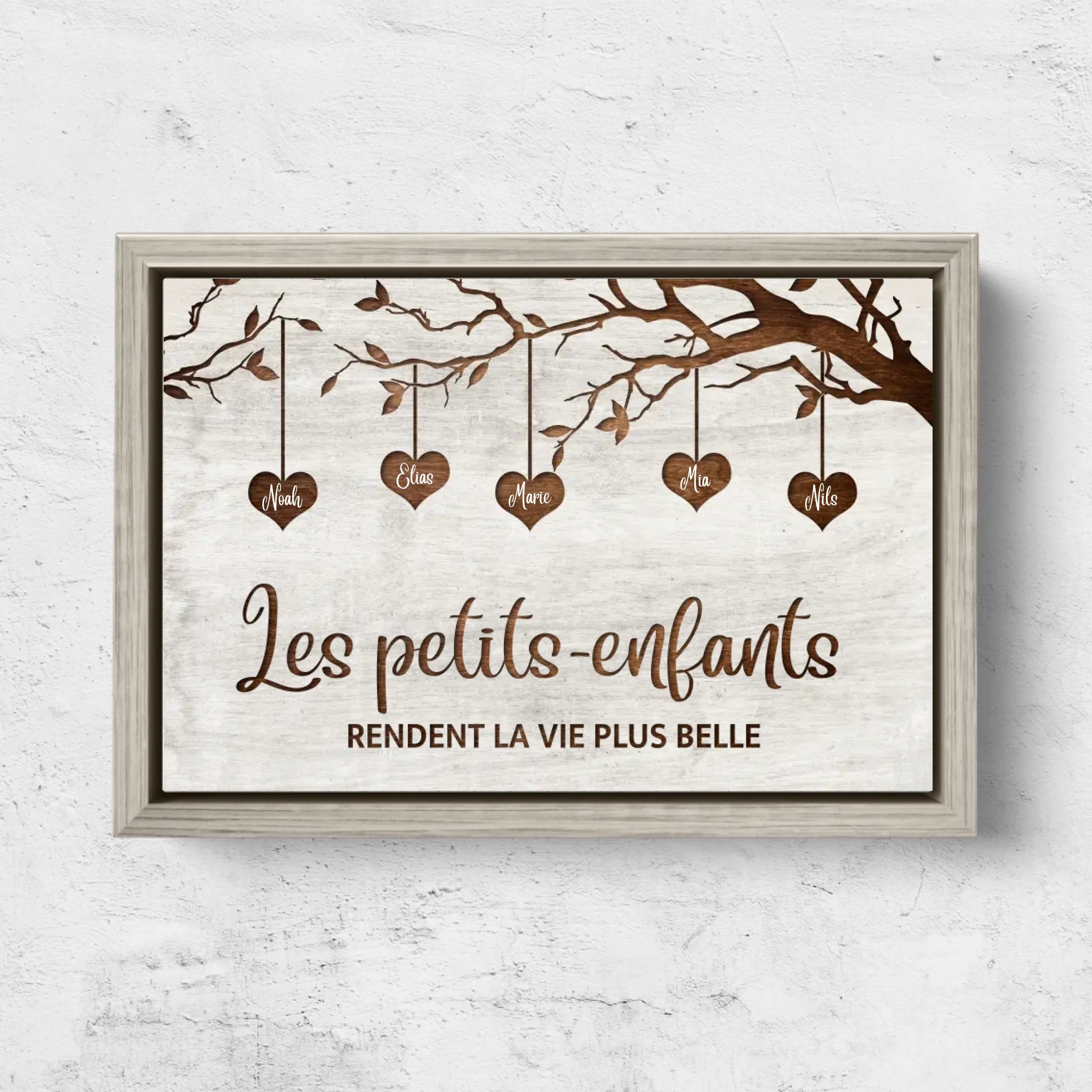 Toile personnalisée "Arbre de famille"