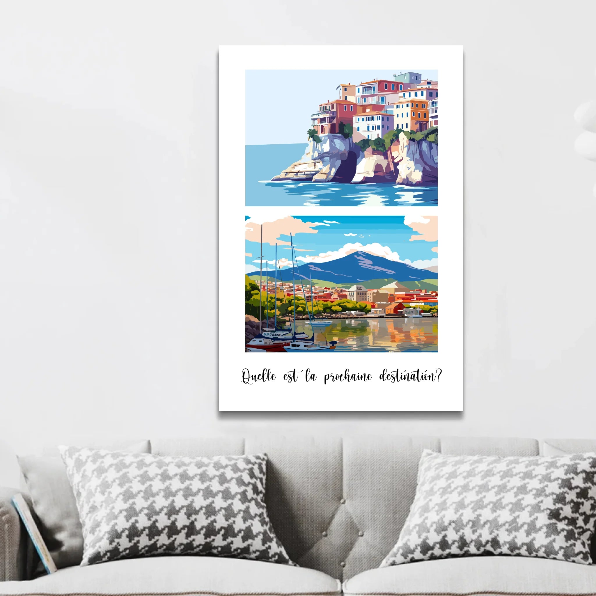 Toile personnalisée "Des souvenirs exceptionnels"
