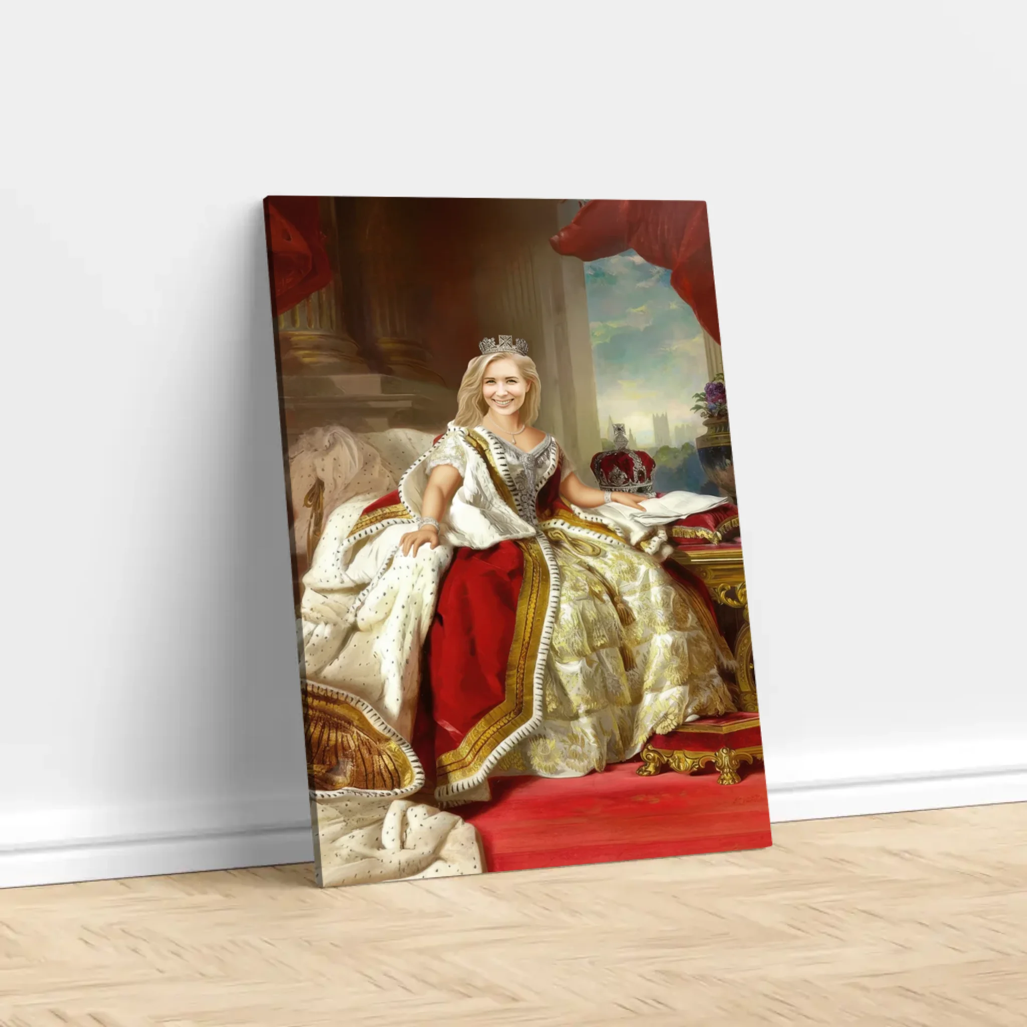 Toile personnalisée – La Reine
