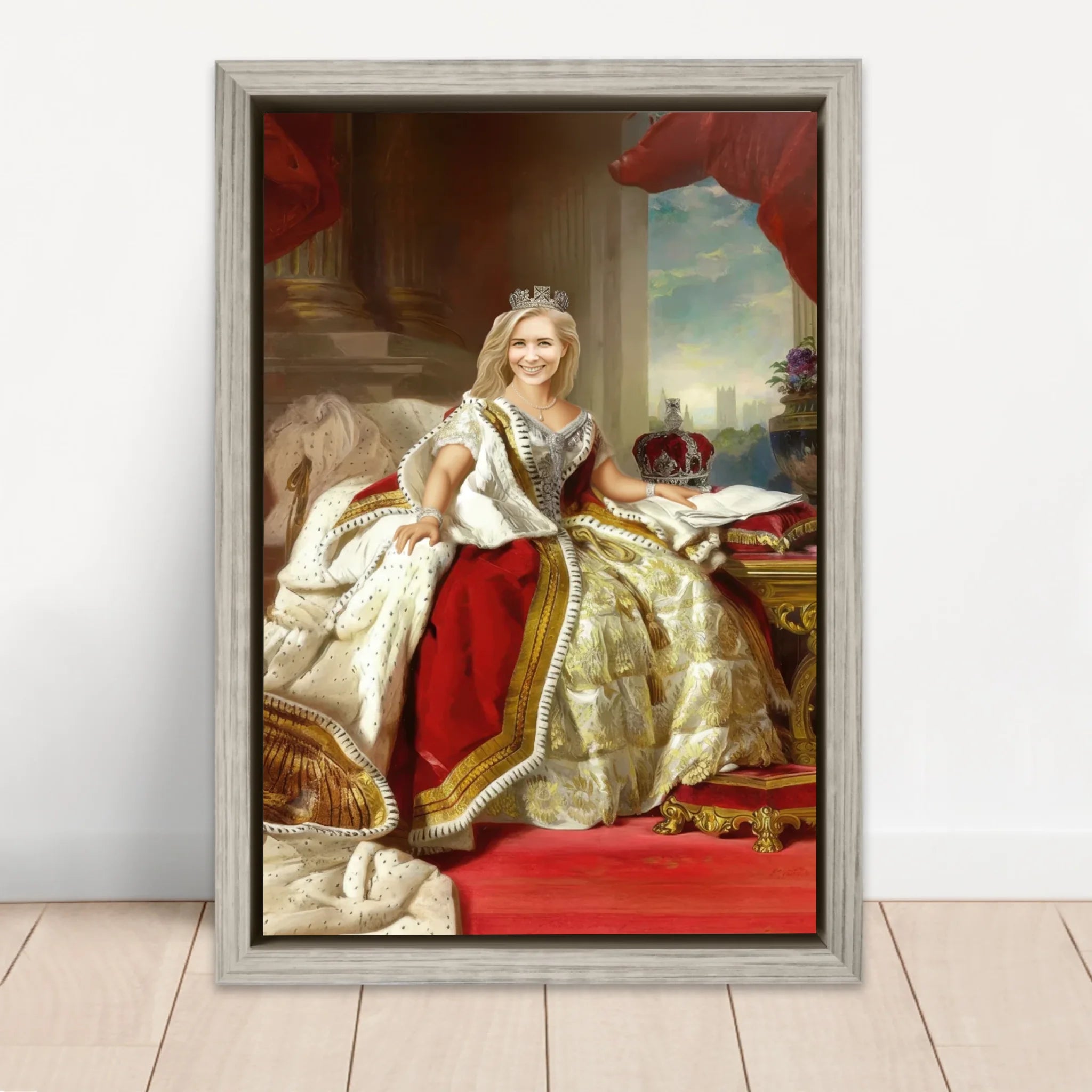 Toile personnalisée – La Reine