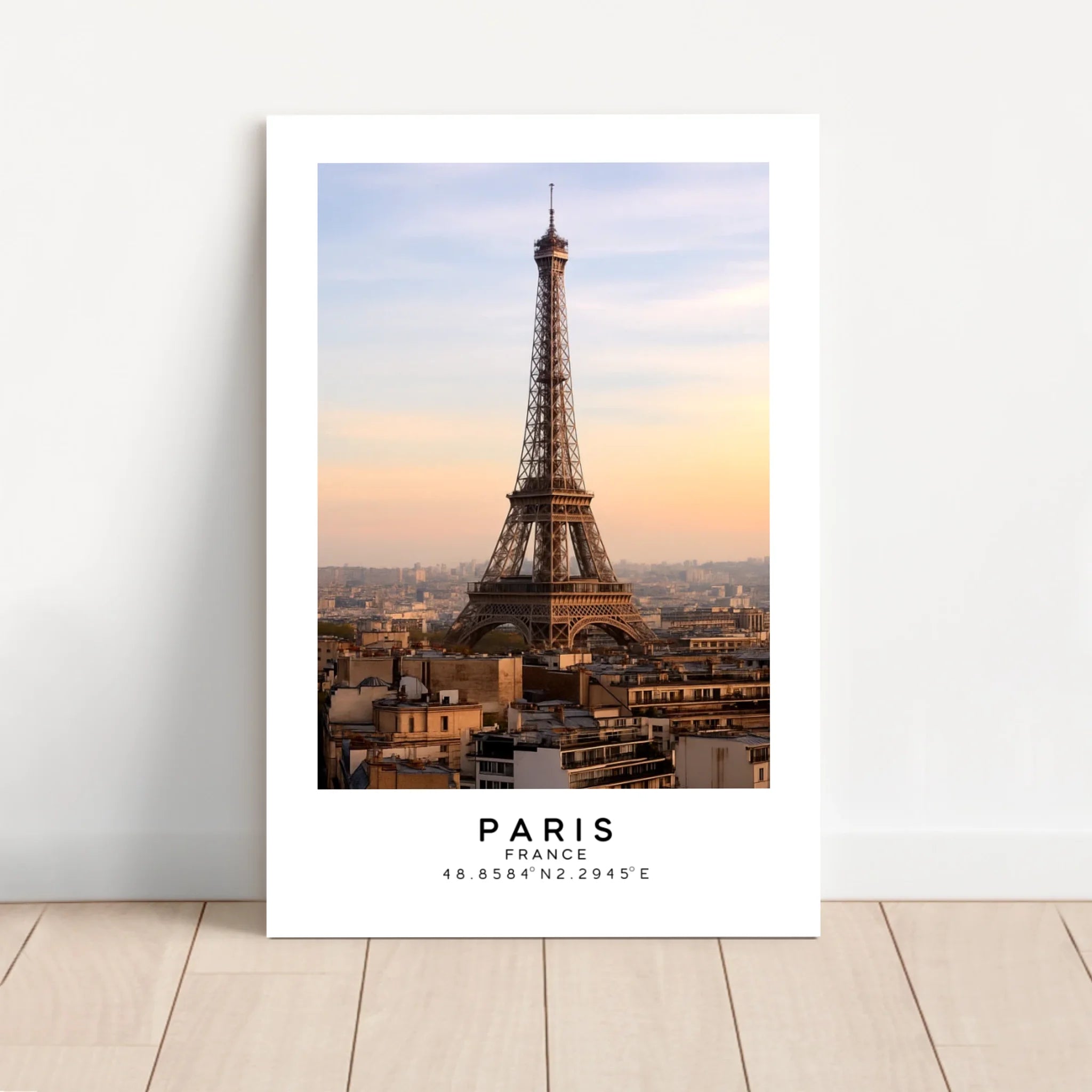 Toile personnalisée – Photographies des sites touristiques mondiaux