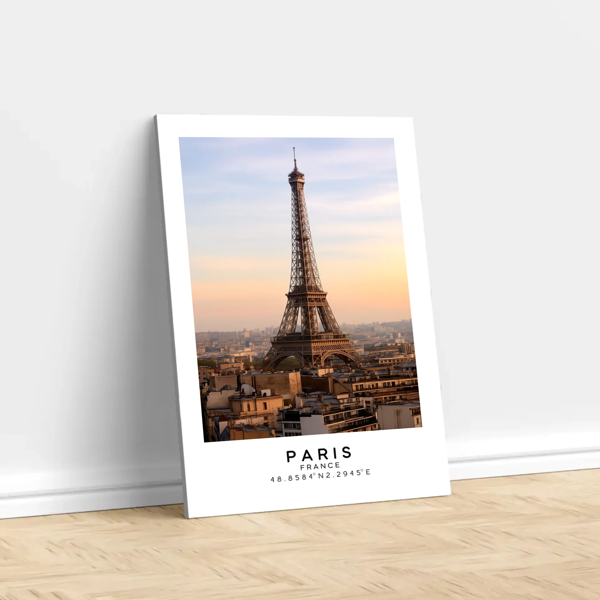 Toile personnalisée – Photographies des sites touristiques mondiaux