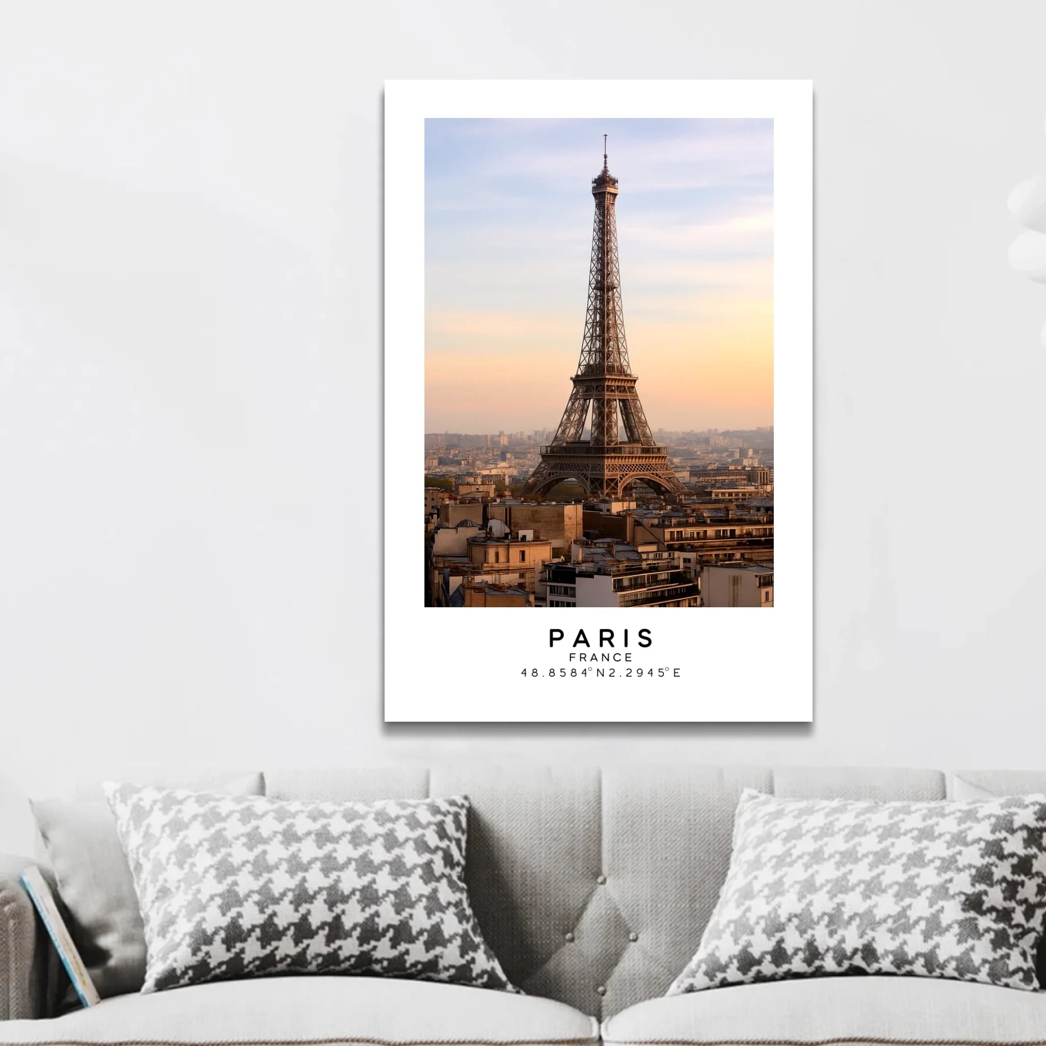 Toile personnalisée – Photographies des sites touristiques mondiaux