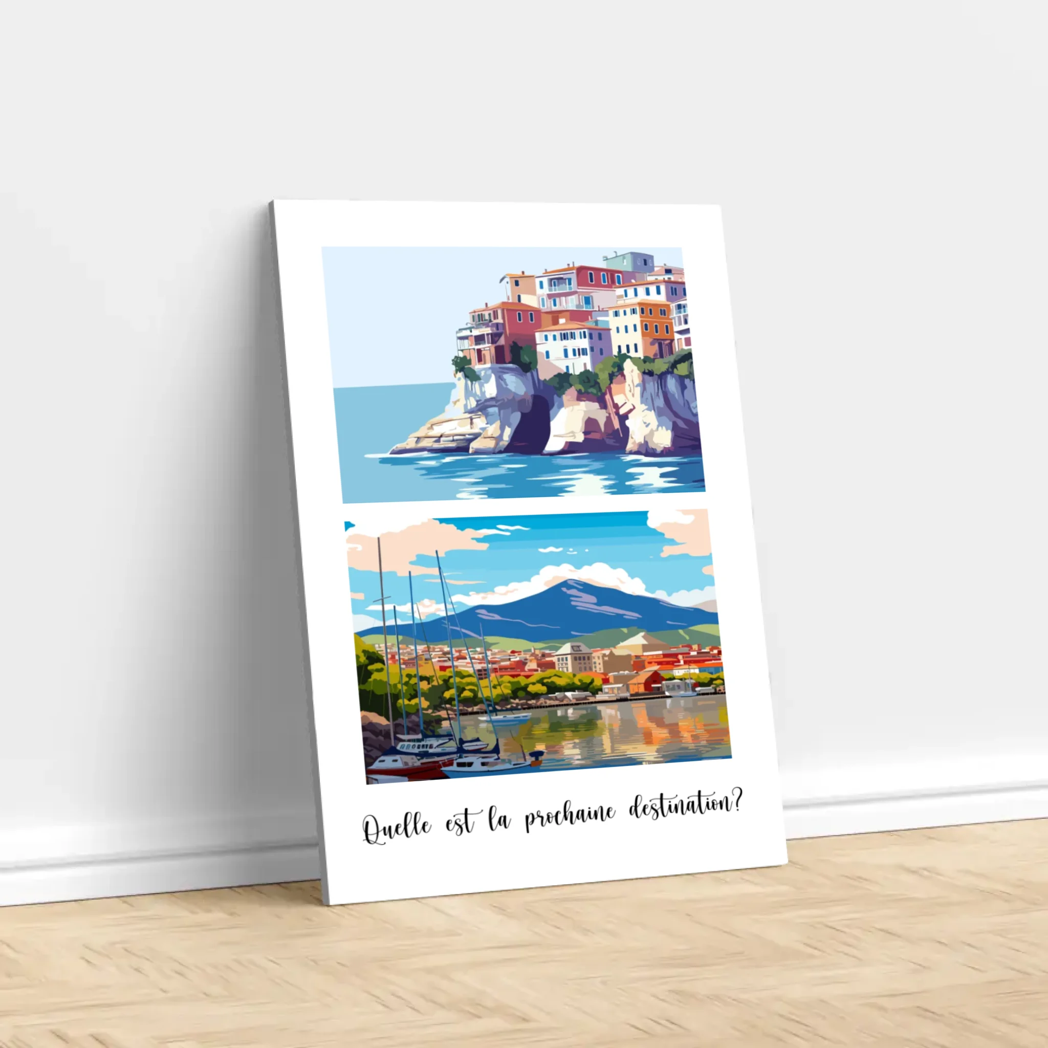 Toile personnalisée "Des souvenirs exceptionnels"