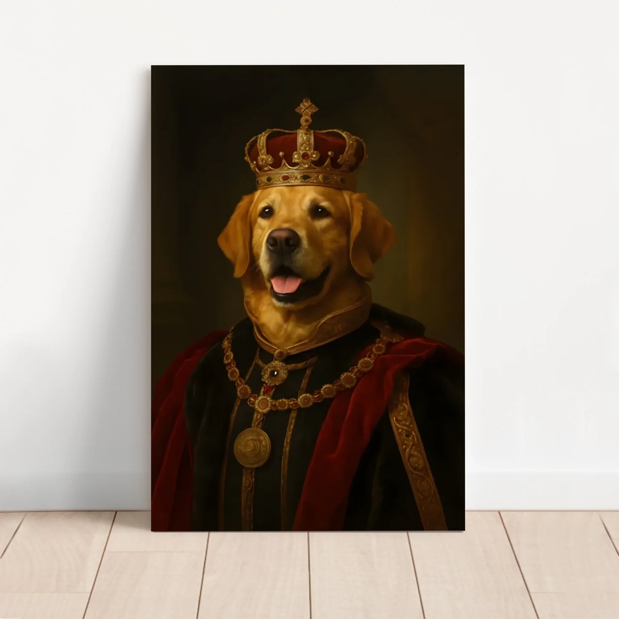 Toile personnalisée – Animal royal