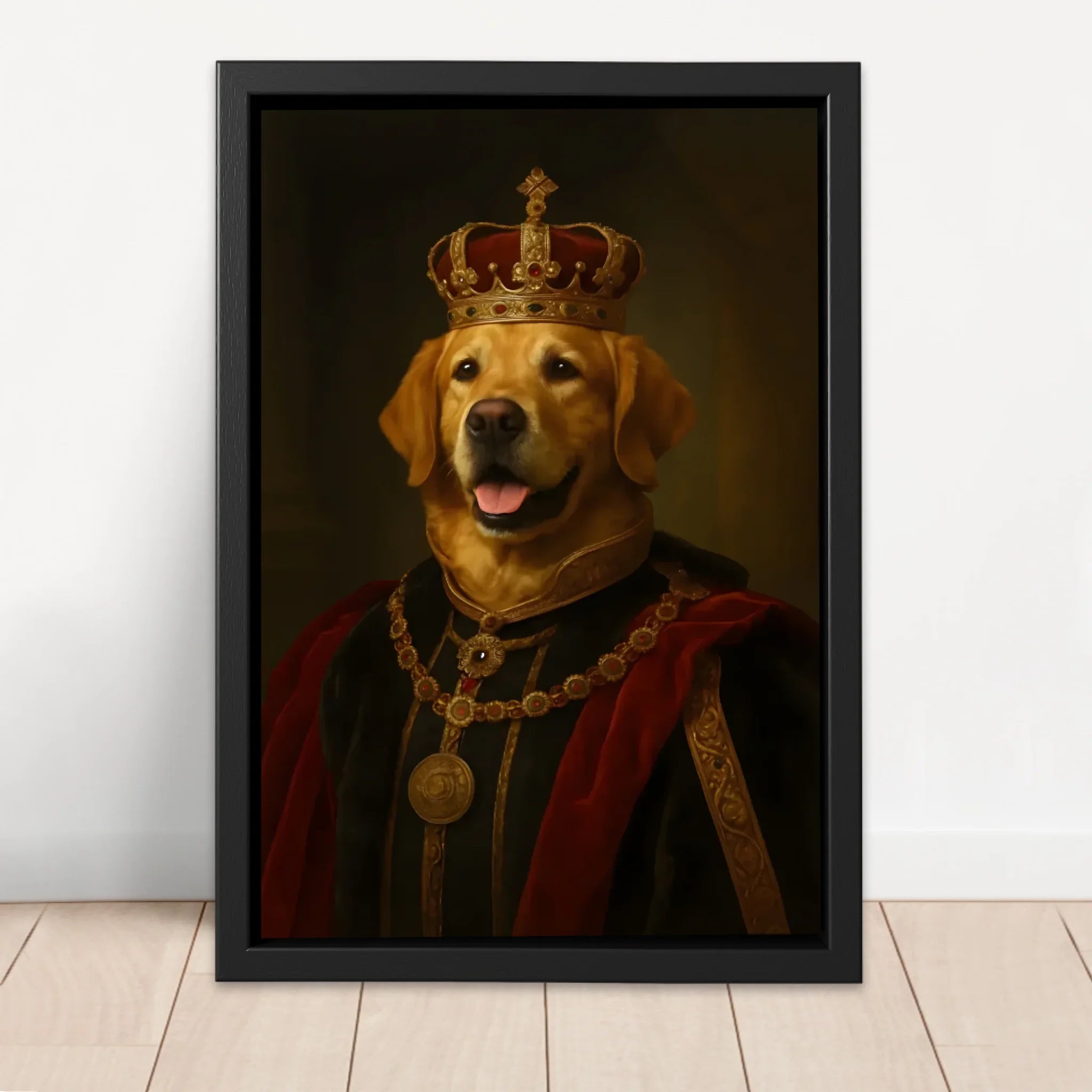 Toile personnalisée – Animal royal