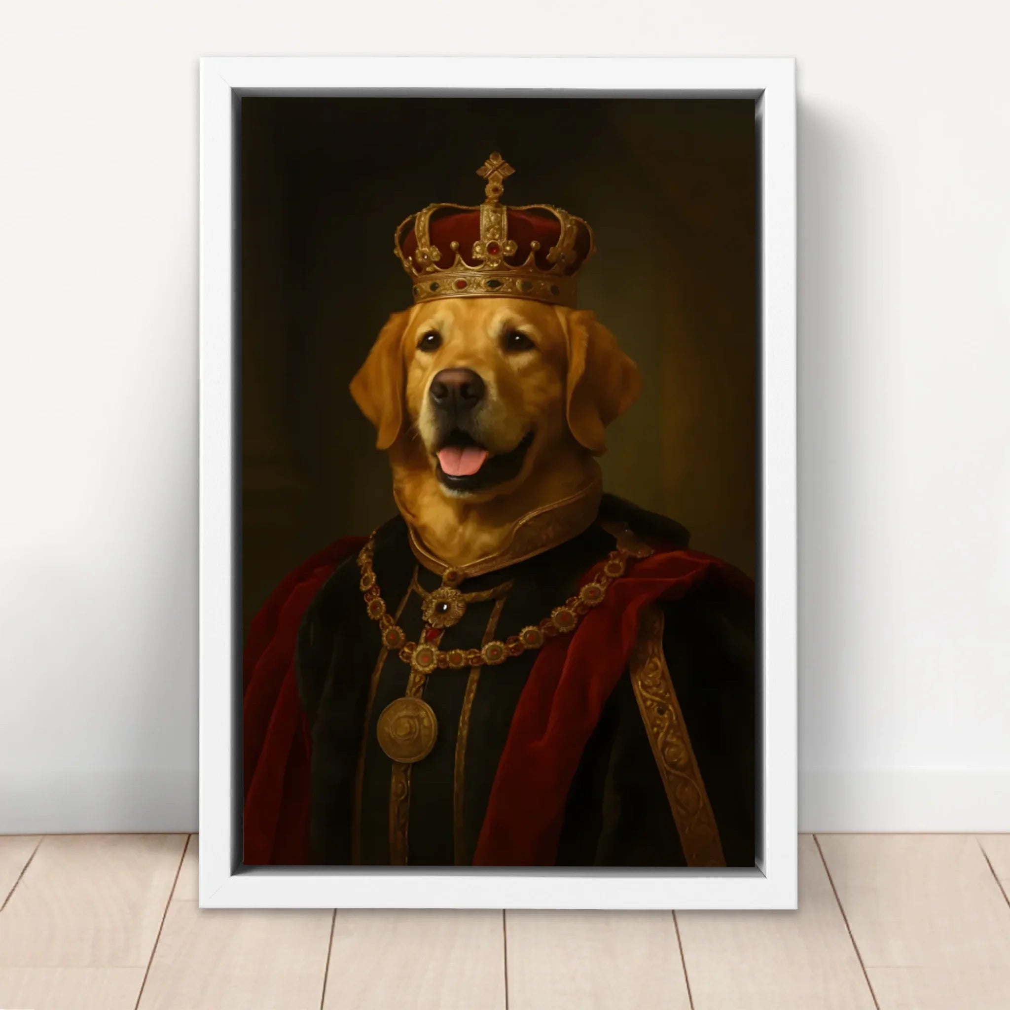 Toile personnalisée – Animal royal