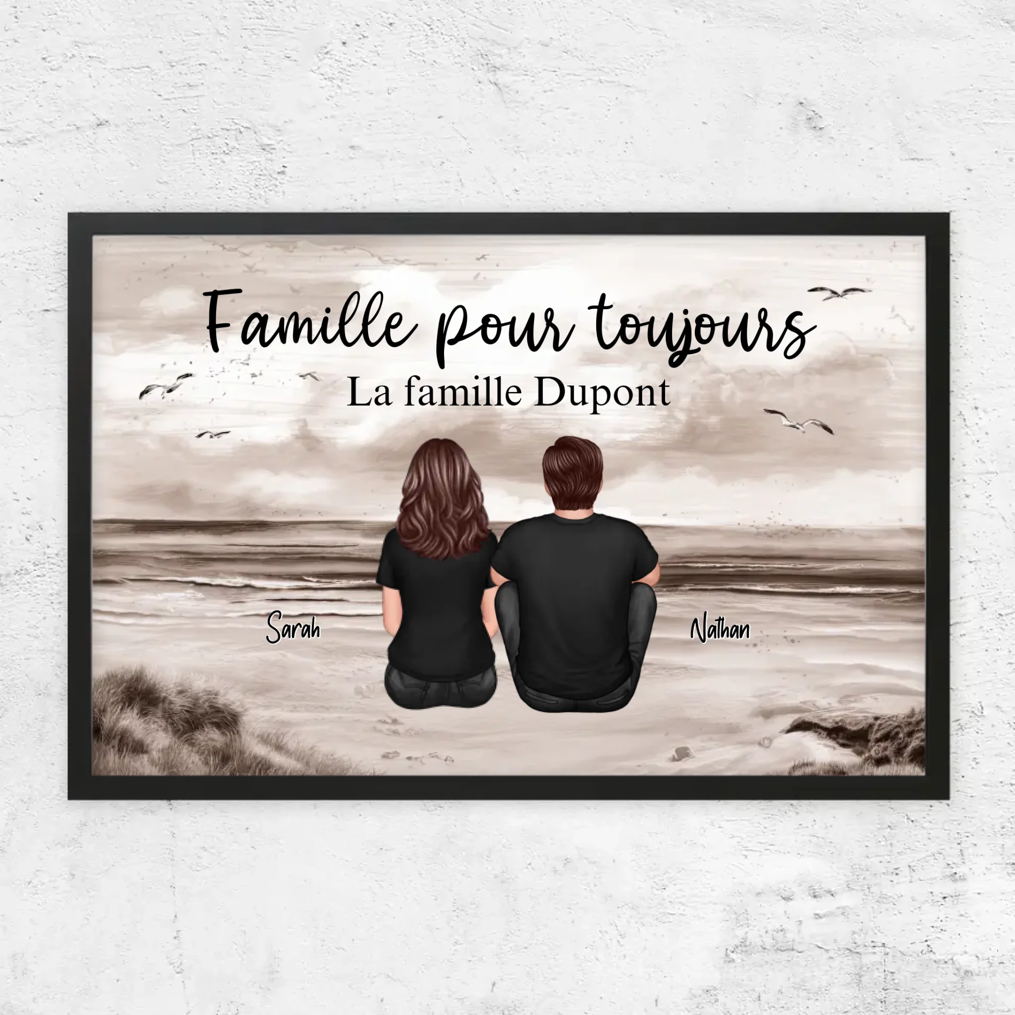 Poster personnalisé “Famille pour Toujours“