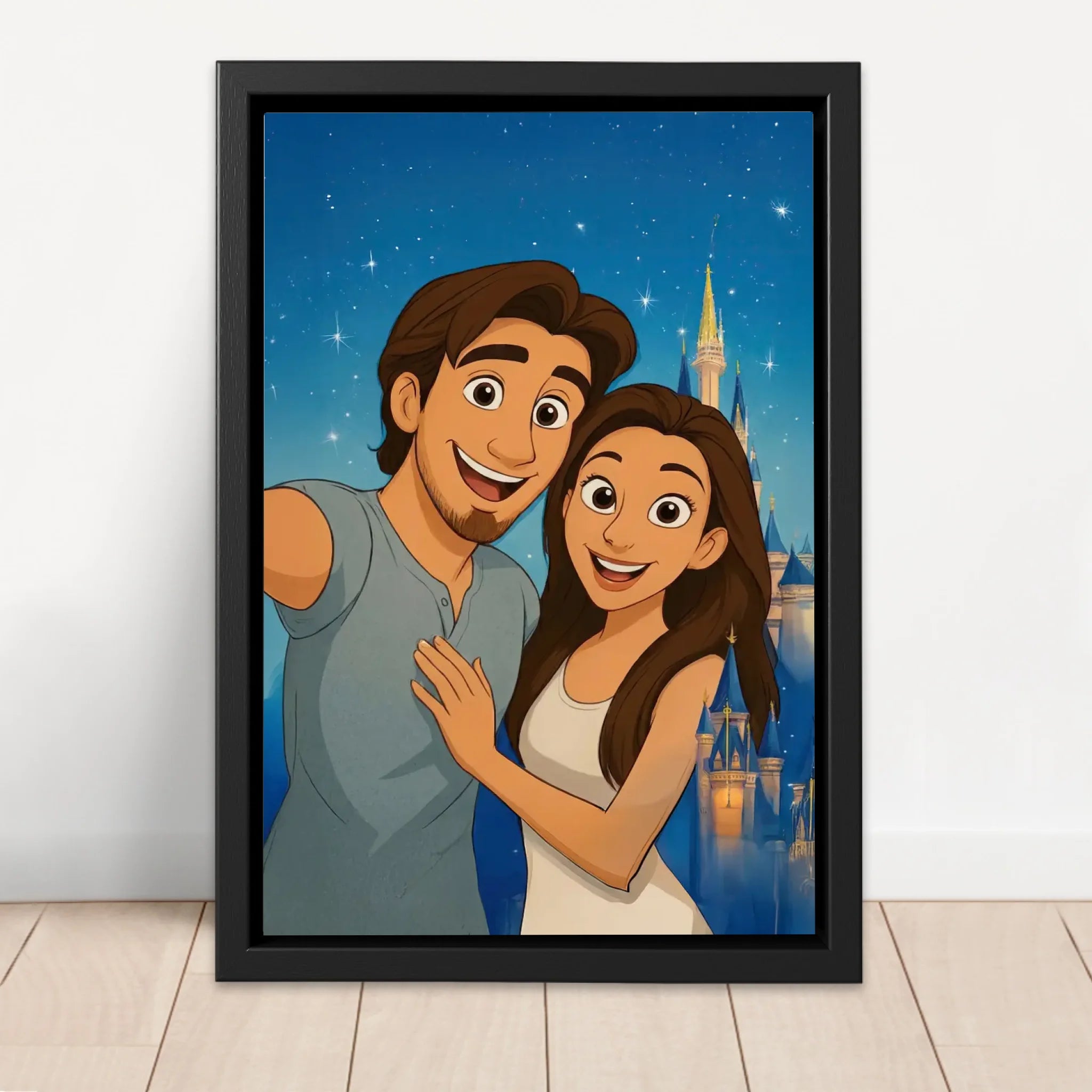 Toile personnalisée – Portrait inspiré d’un conte de fées à partir d’une photo