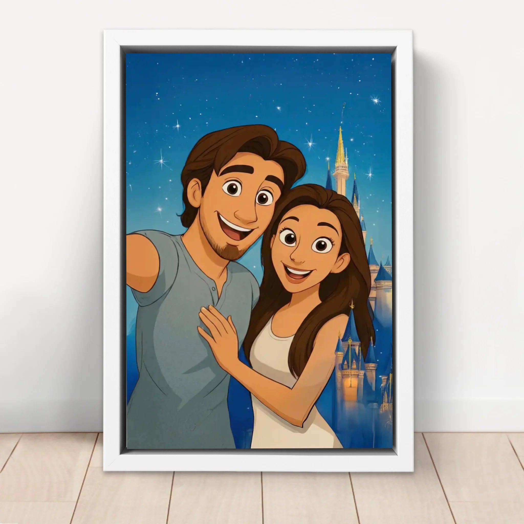 Toile personnalisée – Portrait inspiré d’un conte de fées à partir d’une photo