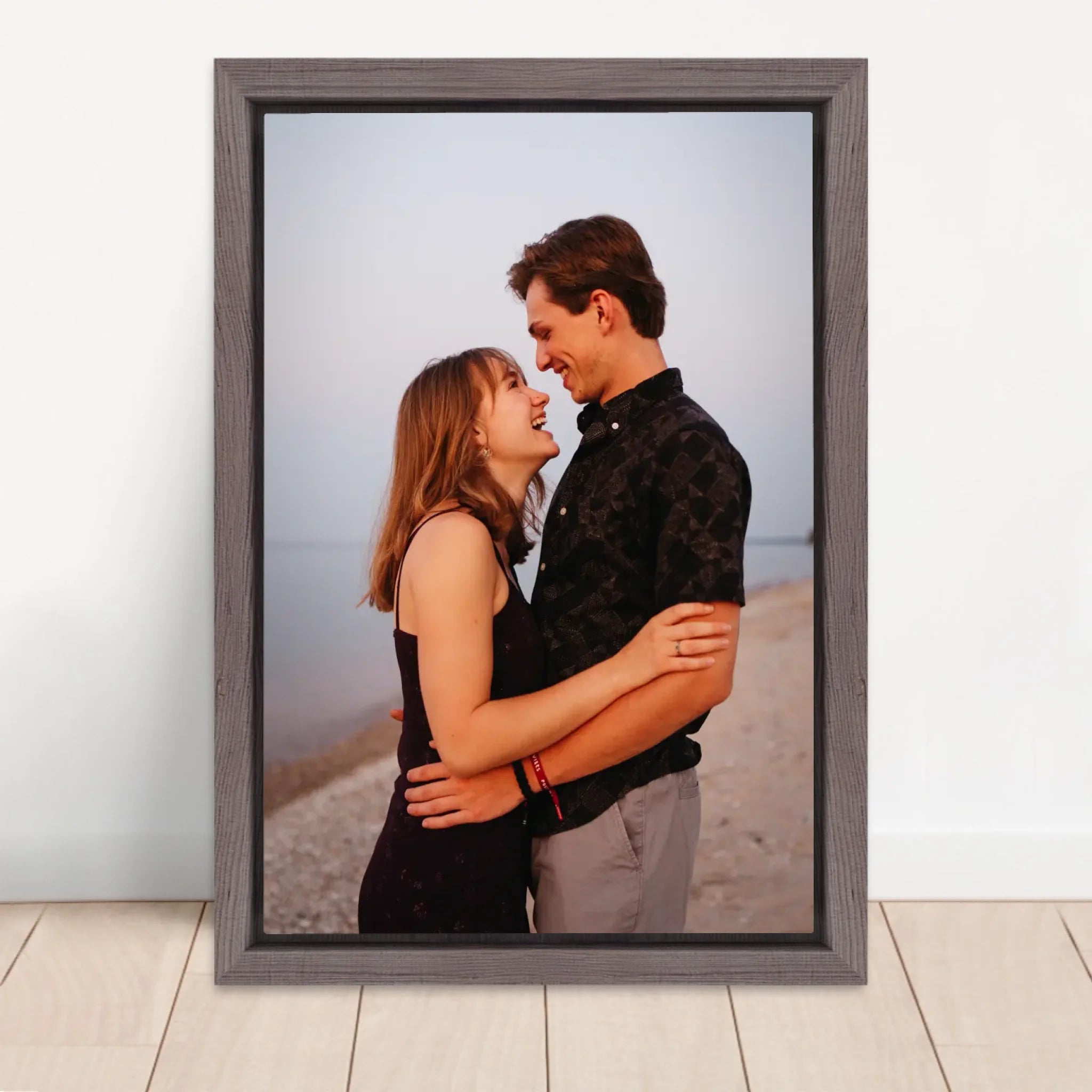 Vertical Framed Canvas-Oak 2026