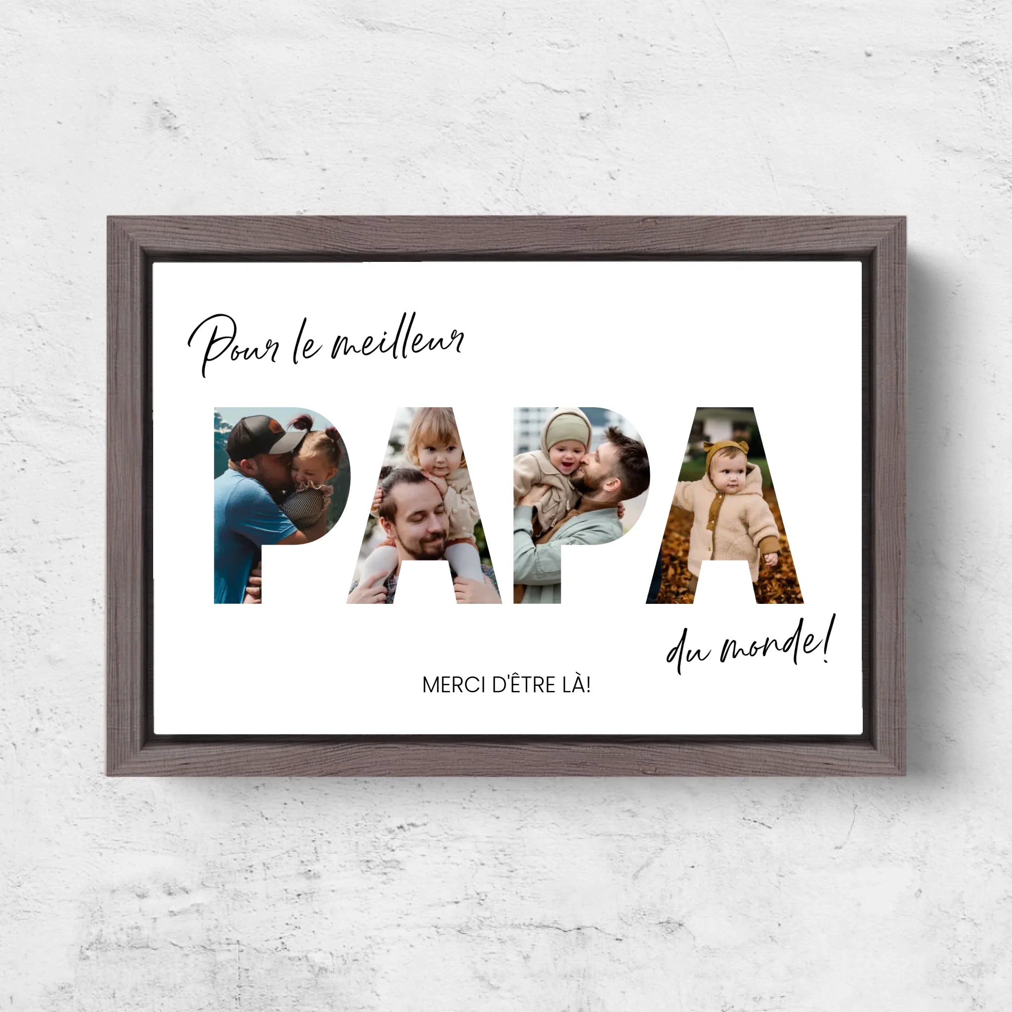 Horizontal Framd Canvas-Ovak