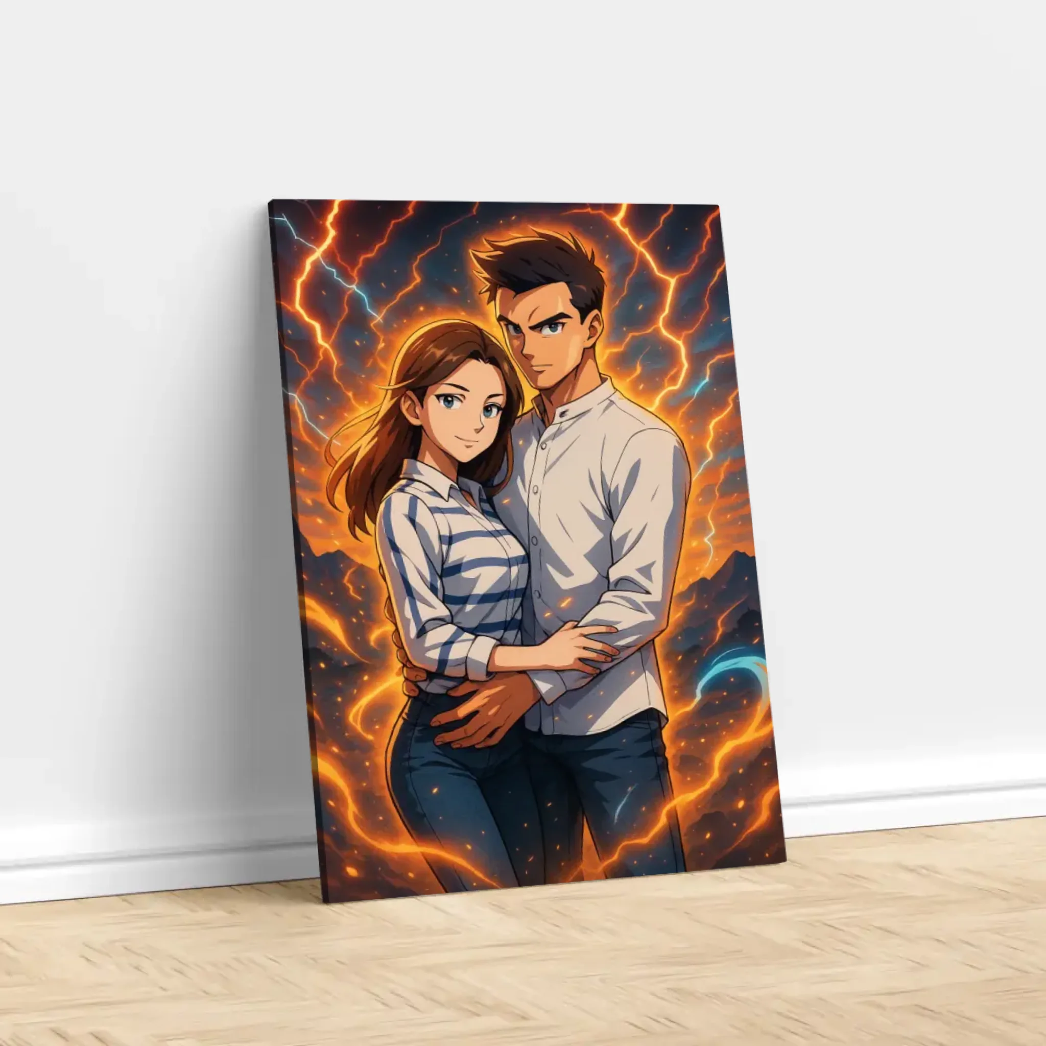 Toile personnalisée – Style anime