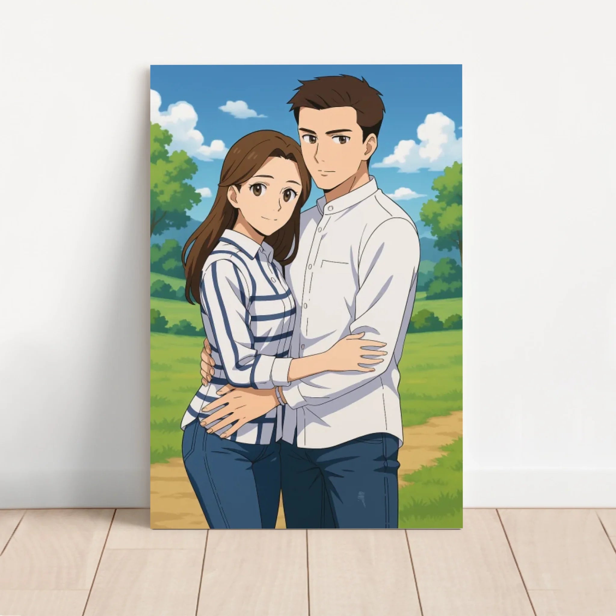 Toile personnalisée – Anime fantastique