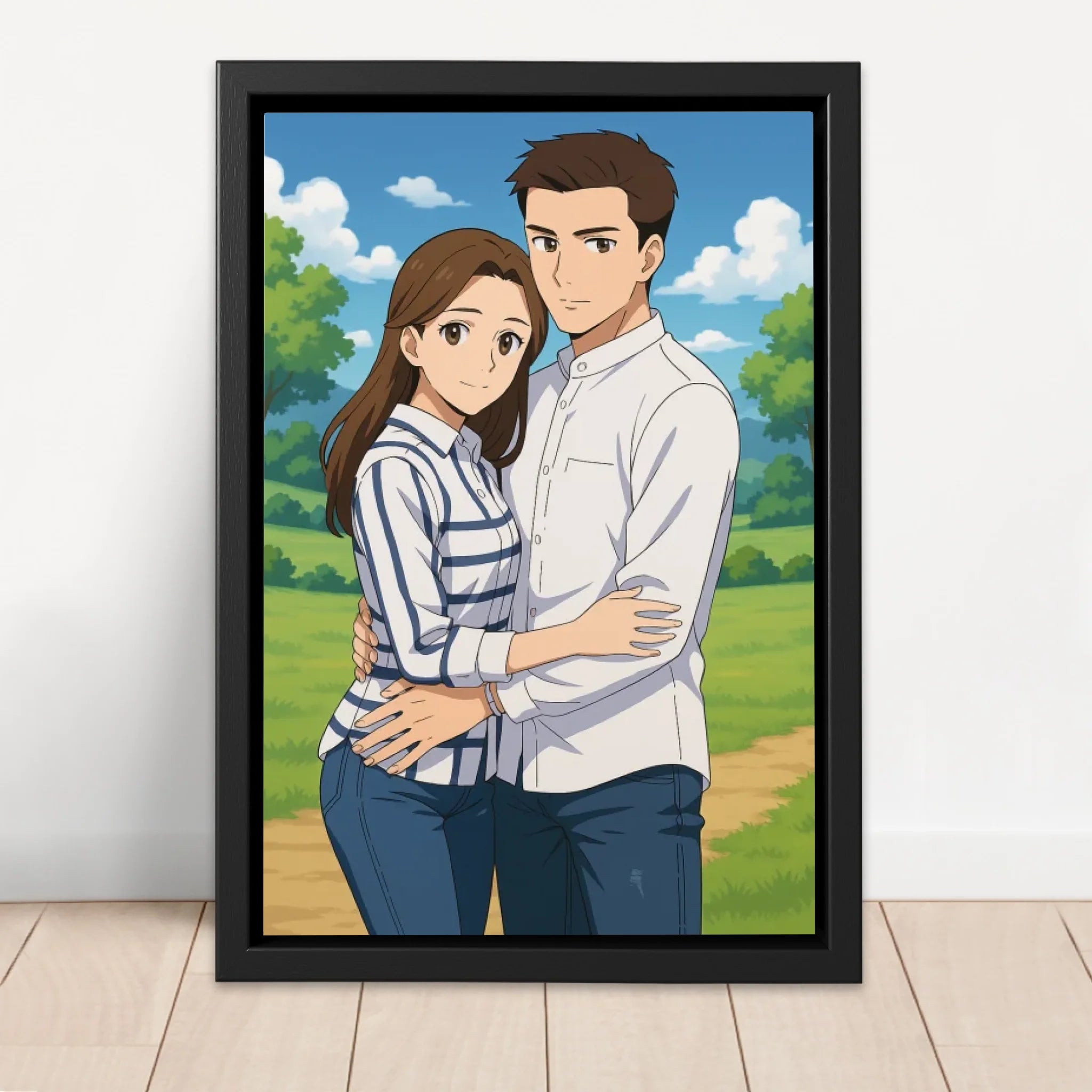 Toile personnalisée – Anime fantastique