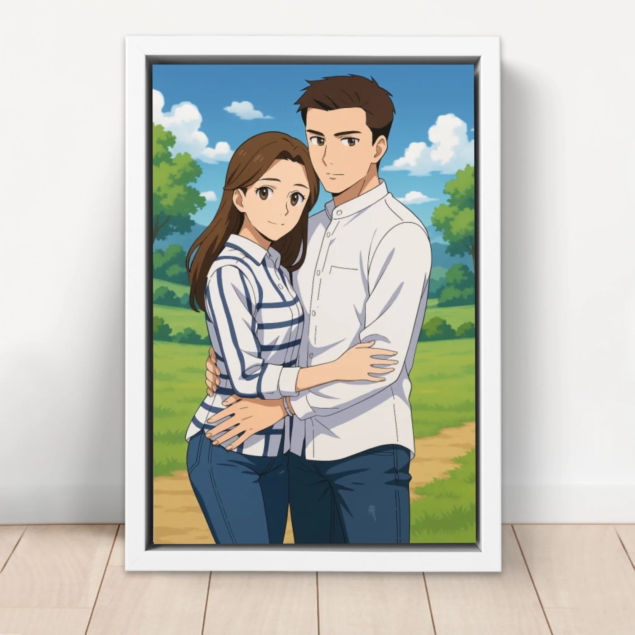 Toile personnalisée – Anime fantastique