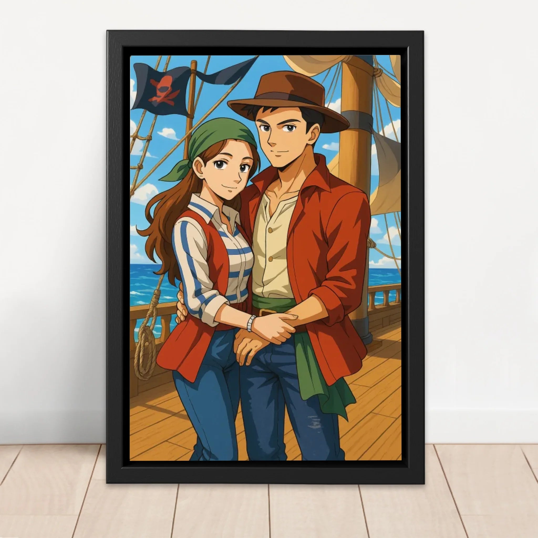 Toile personnalisée – Équipage de pirates