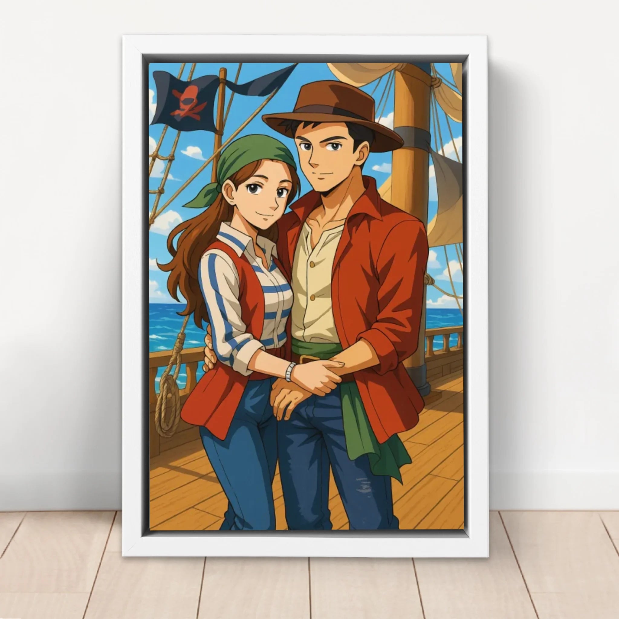 Toile personnalisée – Équipage de pirates