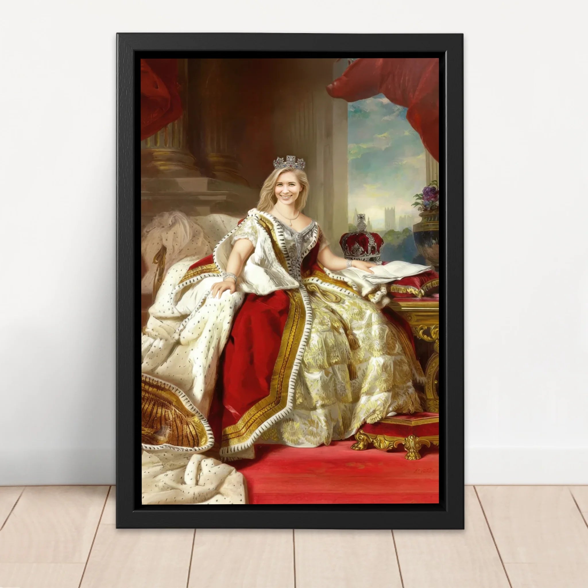 Toile personnalisée – La Reine
