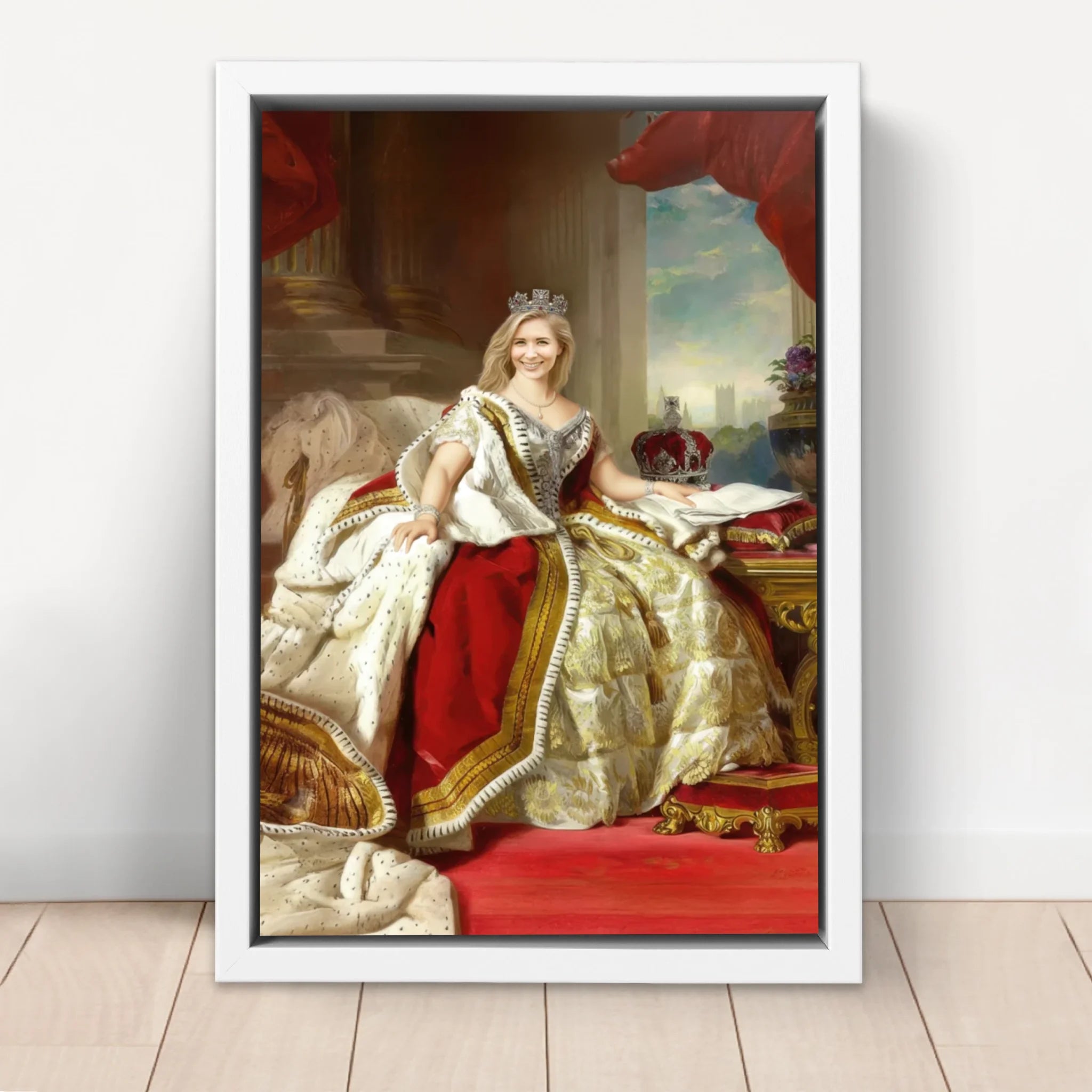 Toile personnalisée – La Reine