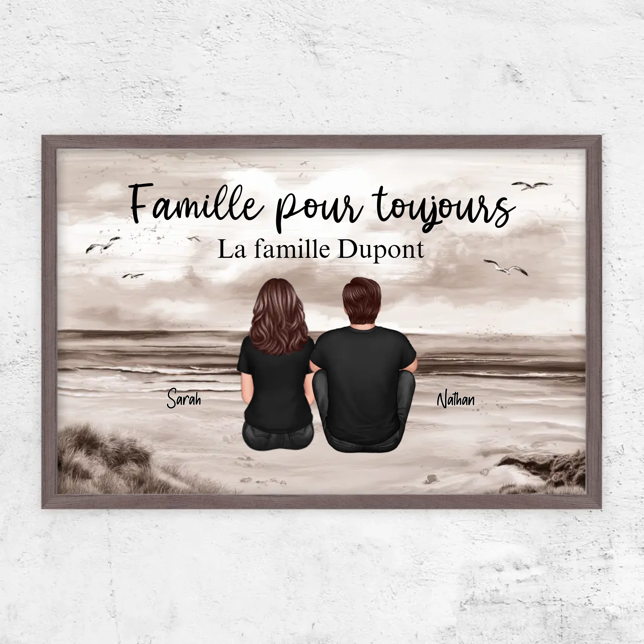 Poster personnalisé “Famille pour Toujours“