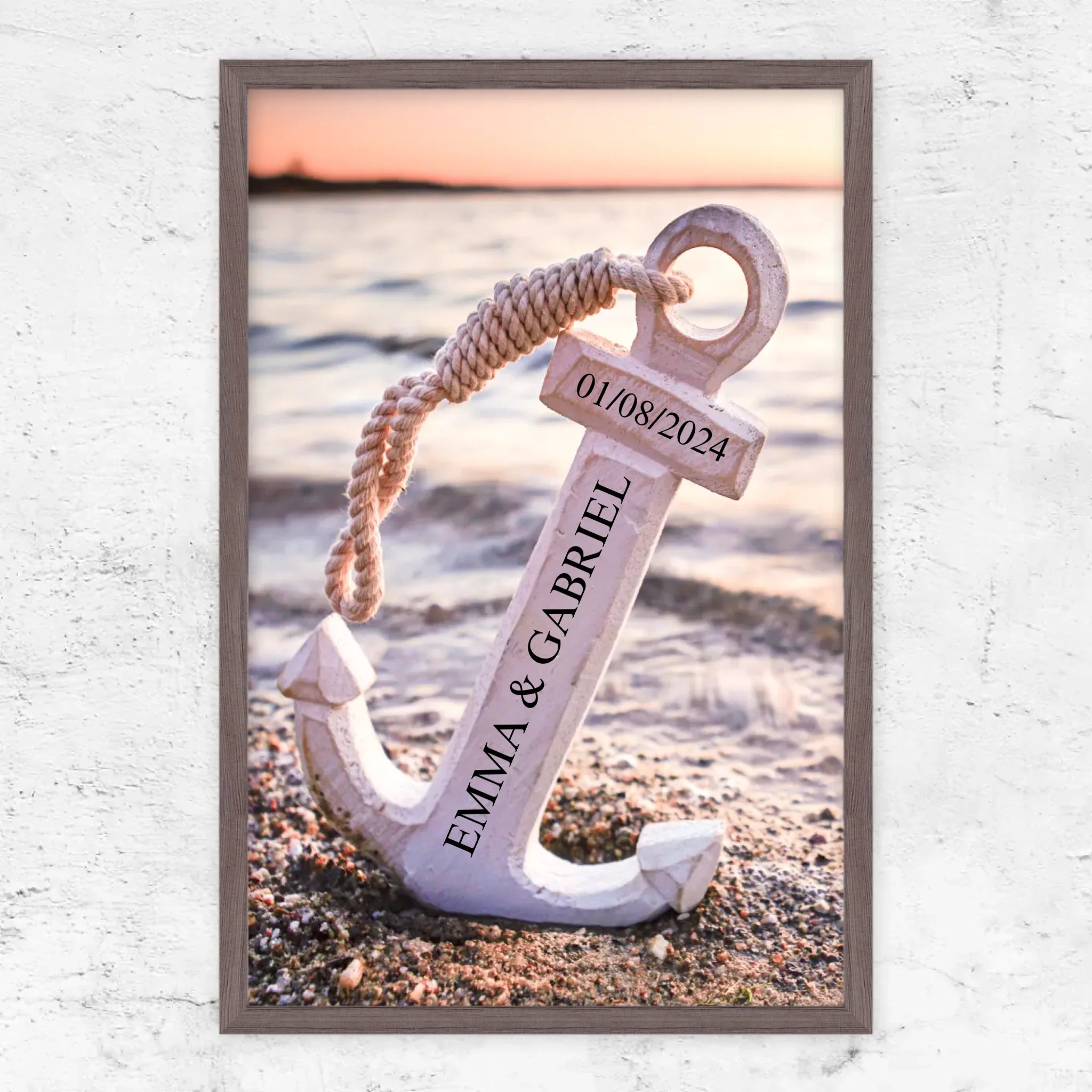 Poster personnalisé “Ancre commune”