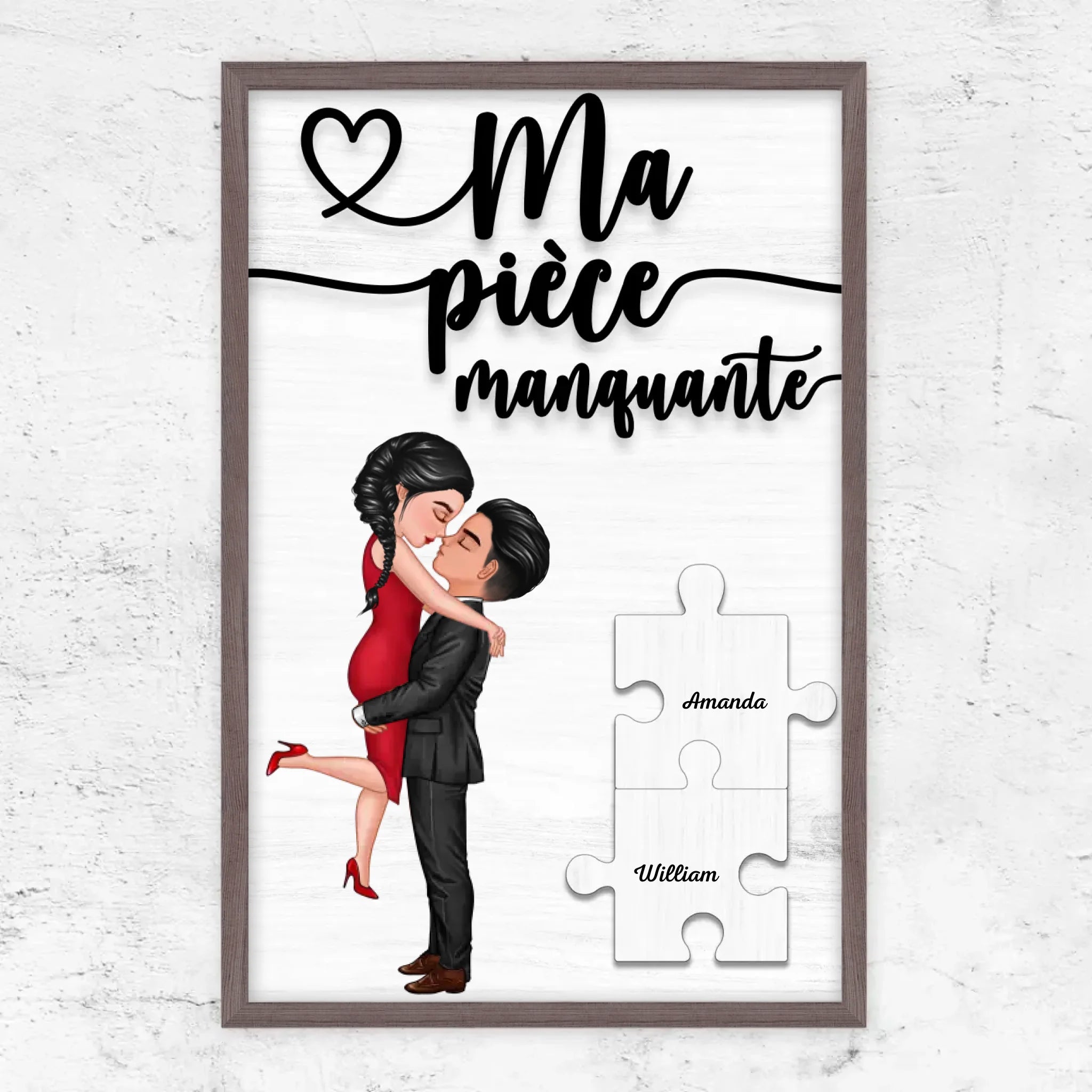 Poster personnalisé “Le morceau manquant”