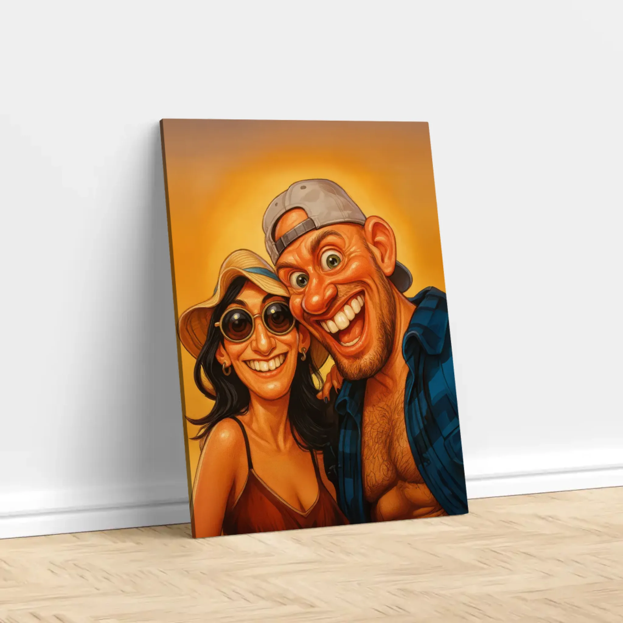 Toile personnalisée – Votre photo transformée en œuvre d’art hilarante