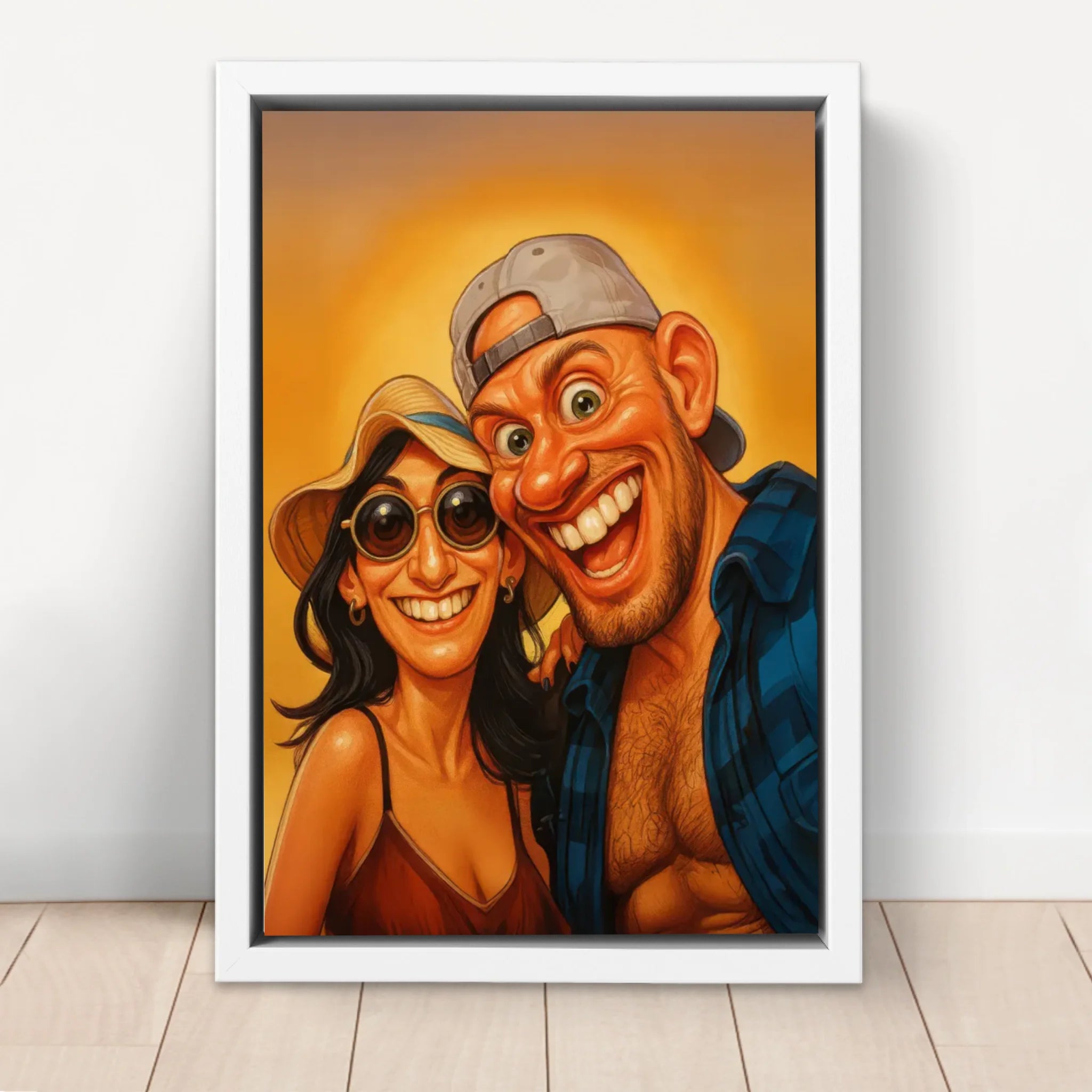 Toile personnalisée – Votre photo transformée en œuvre d’art hilarante