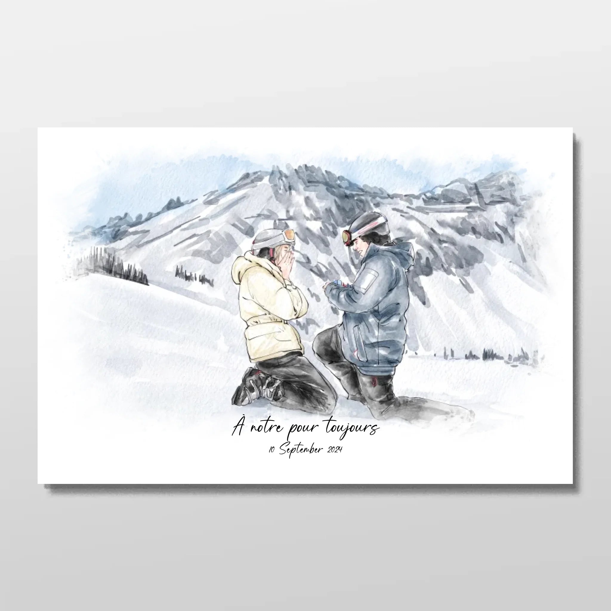 ohne Rahmen horizontal