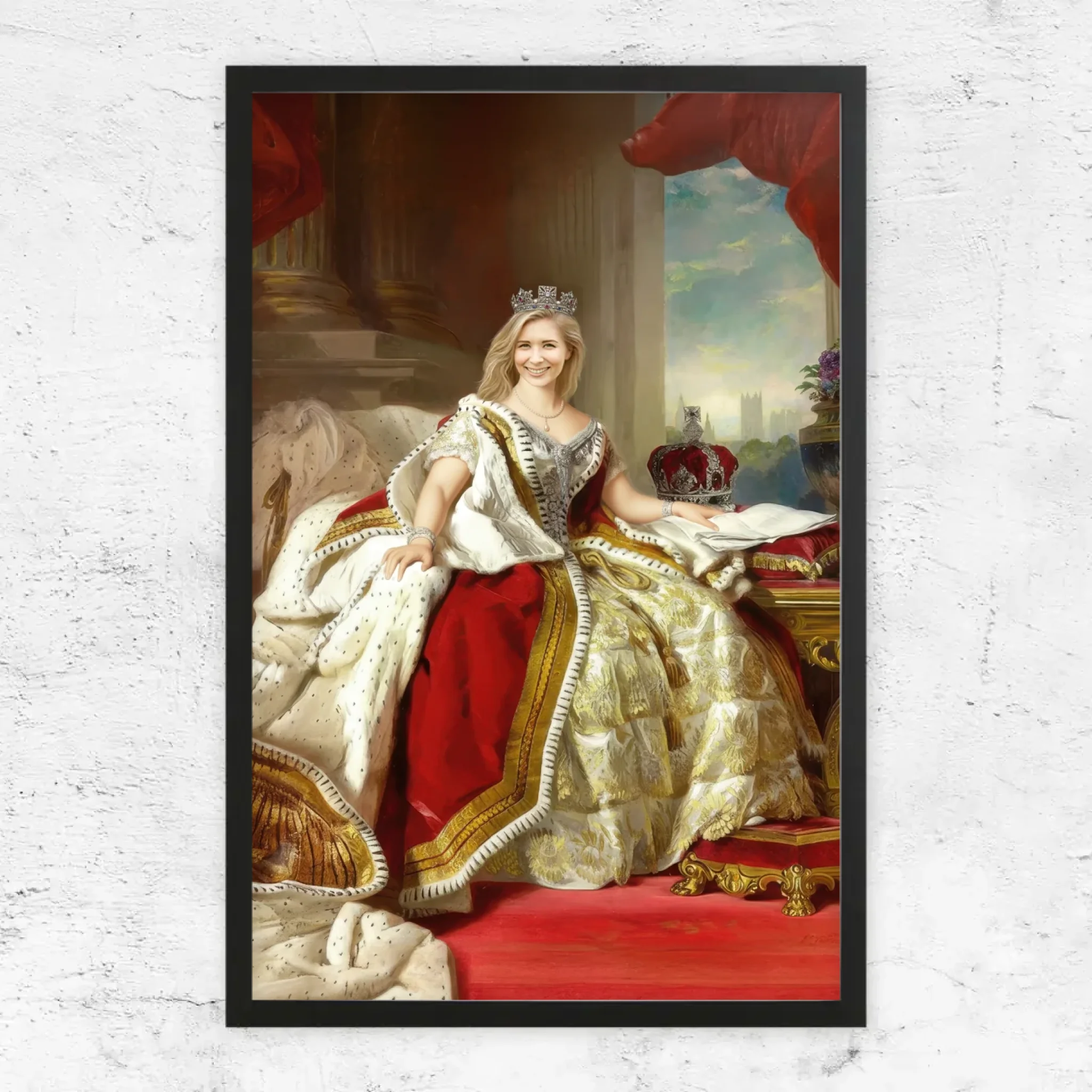 Poster personnalisé – La Reine