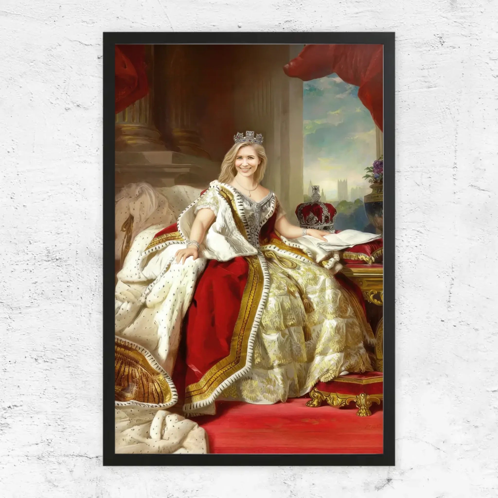Poster personnalisé – La Reine
