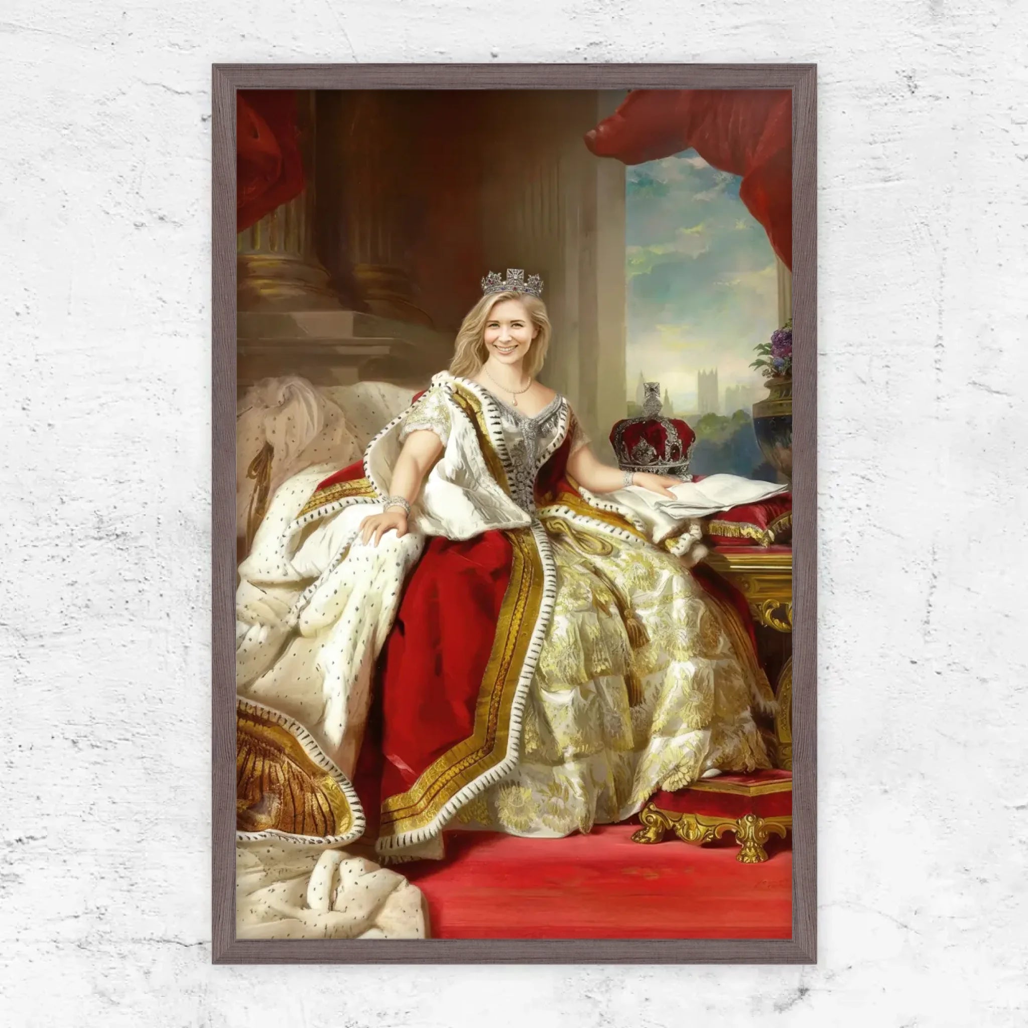 Poster personnalisé – La Reine