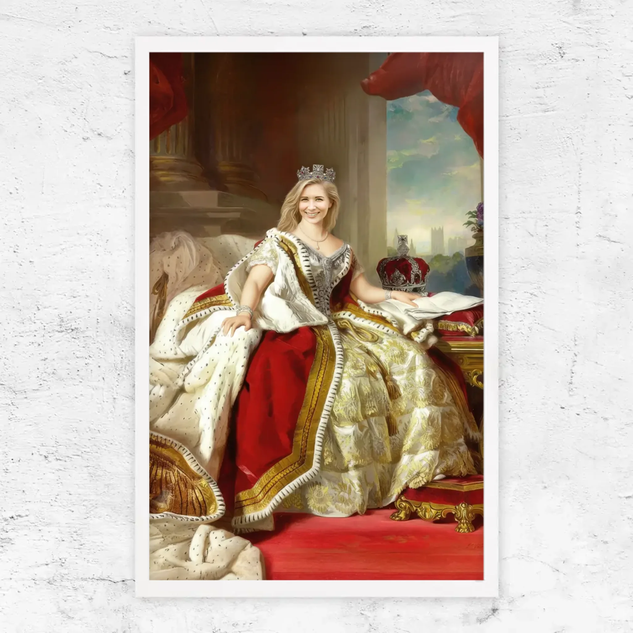 Poster personnalisé – La Reine