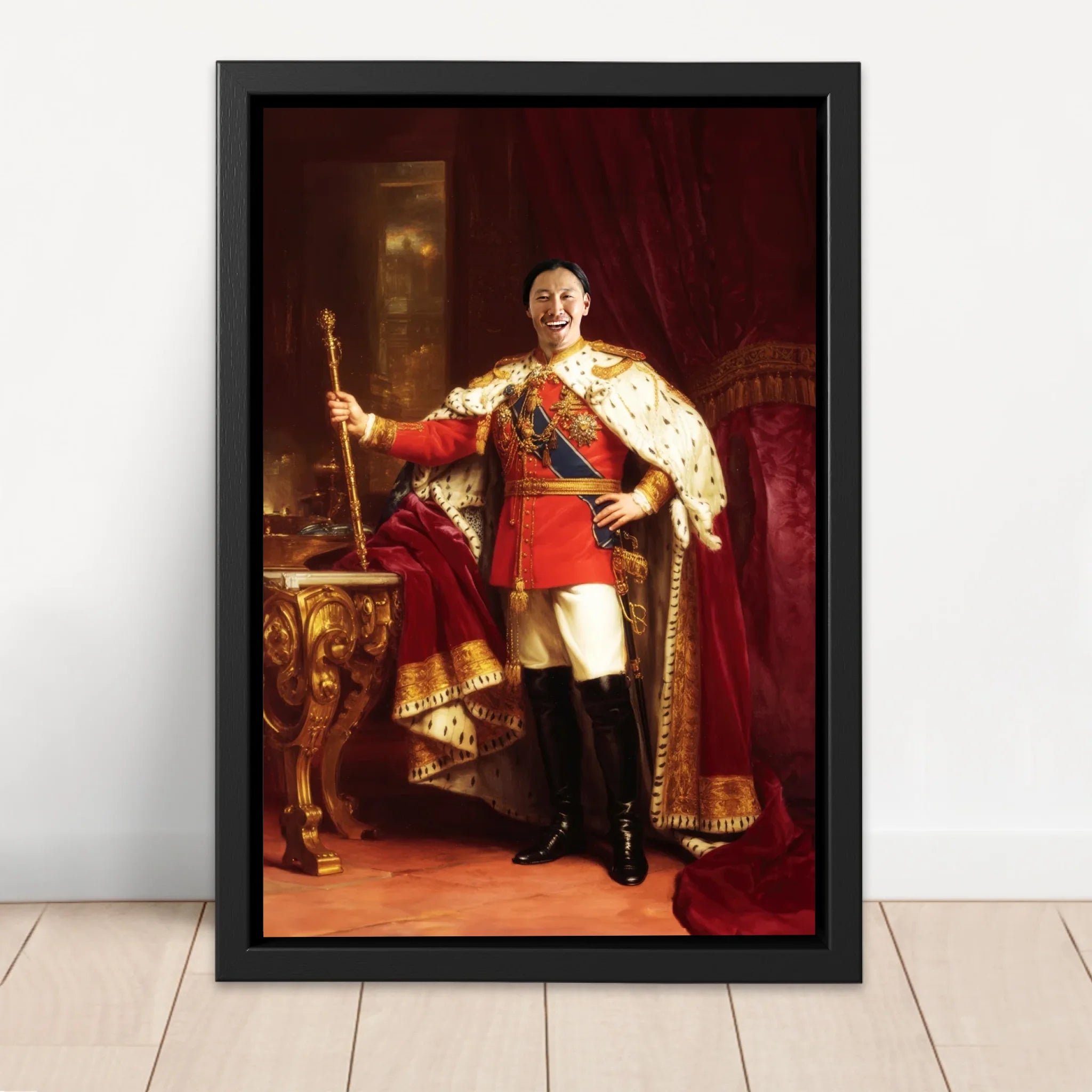 Toile personnalisée – Le Roi