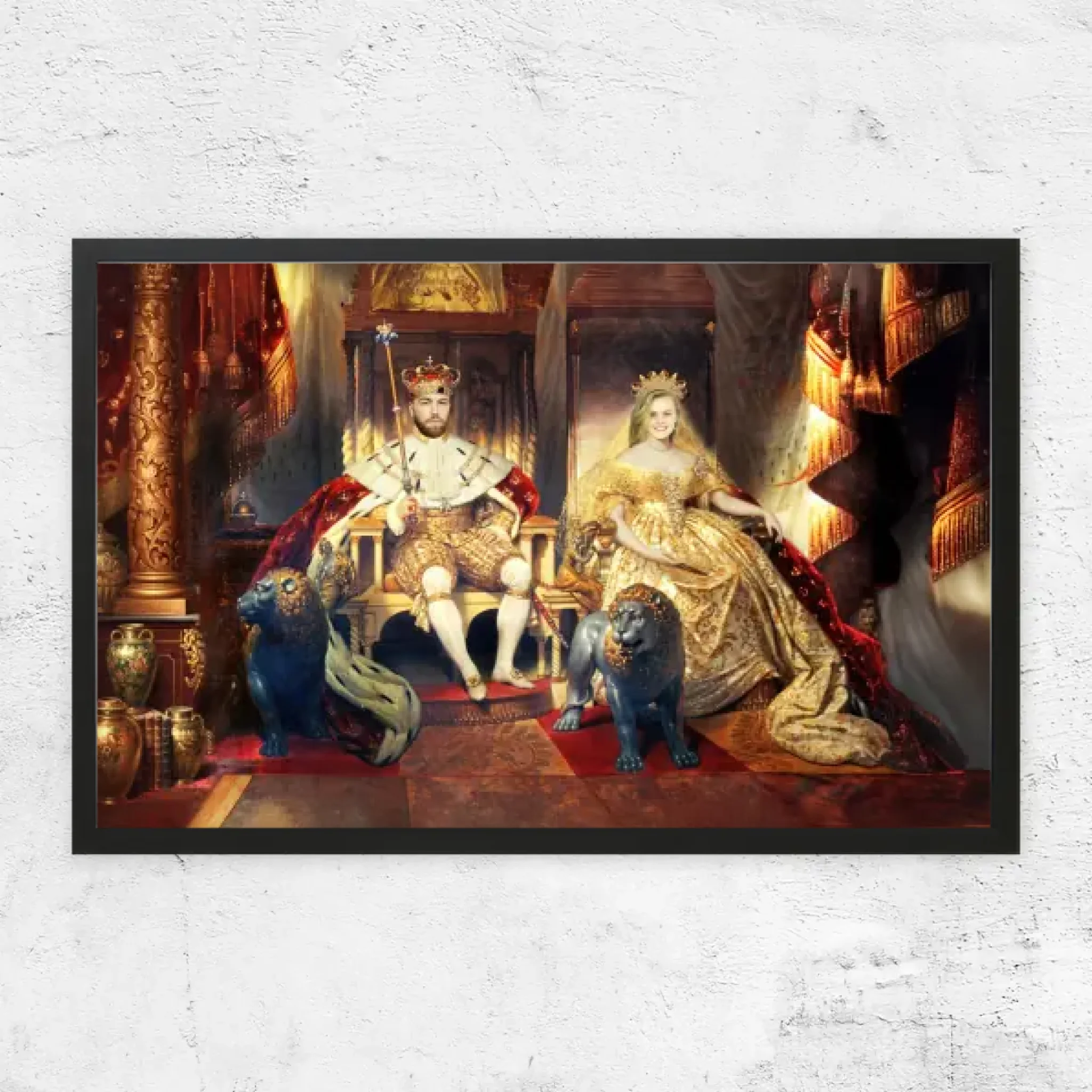 Poster personnalisé – Le Roi et la Reine