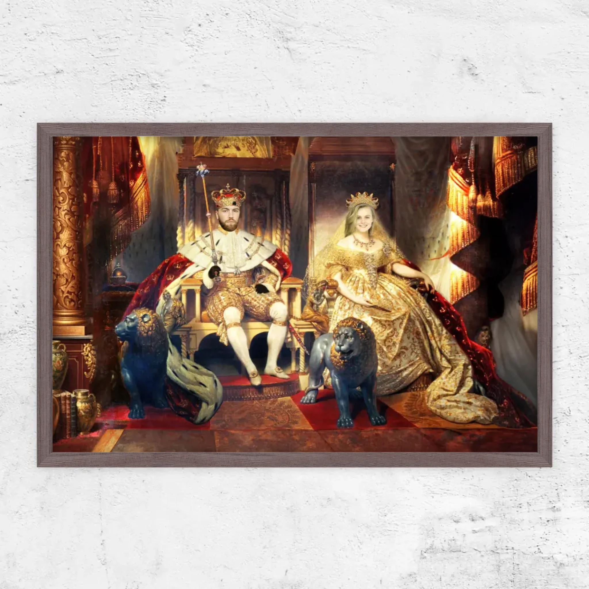 Poster personnalisé – Le Roi et la Reine