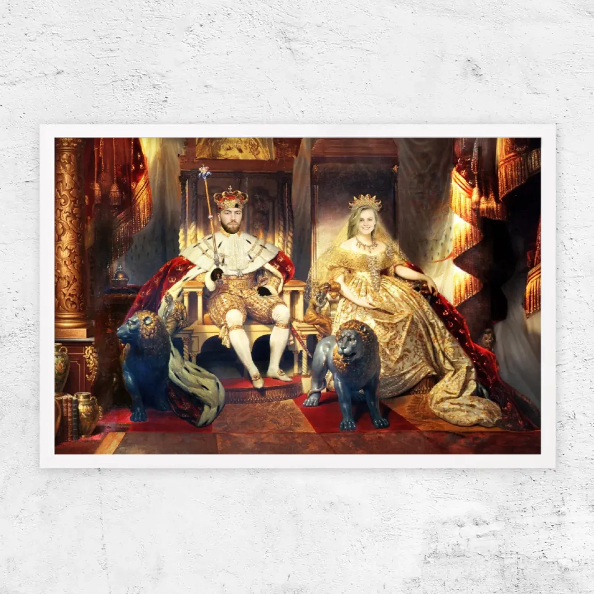 Poster personnalisé – Le Roi et la Reine