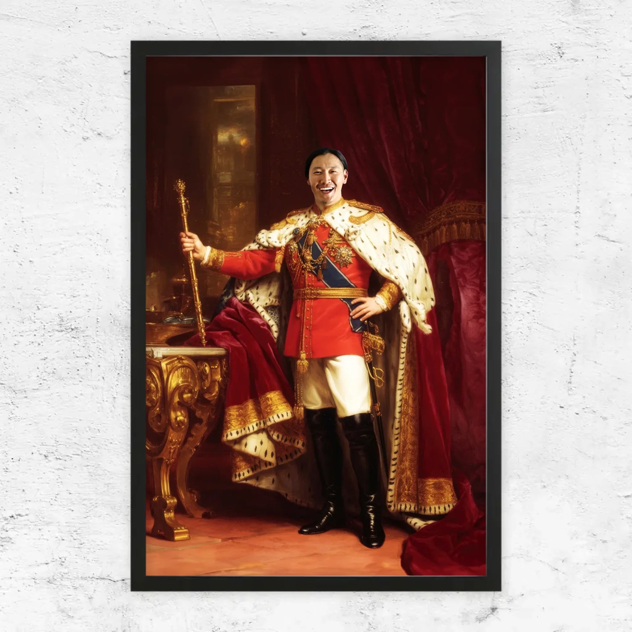 Poster personnalisé – Le Roi