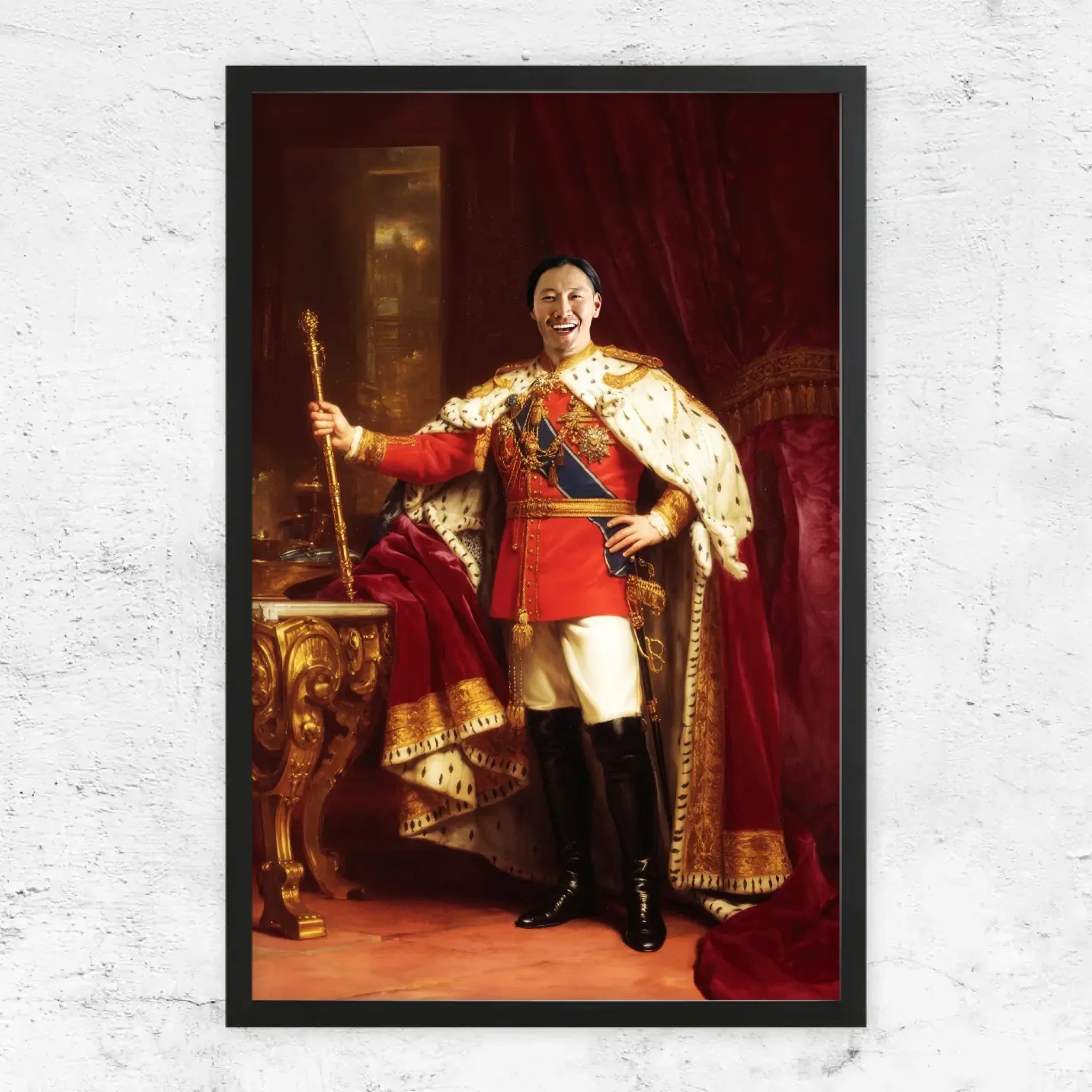 Poster personnalisé – Le Roi