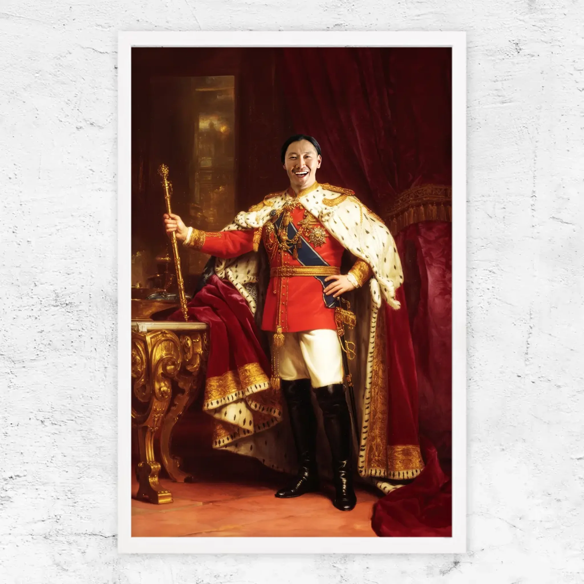 Poster personnalisé – Le Roi